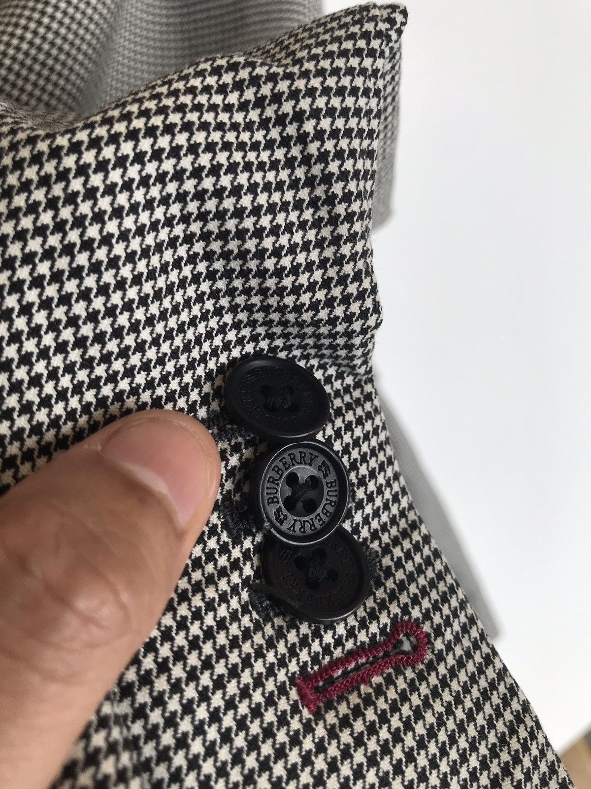 Burberry Vintage Burberry Blazer Jacket Coat Size 40R - 5 Thumbnail