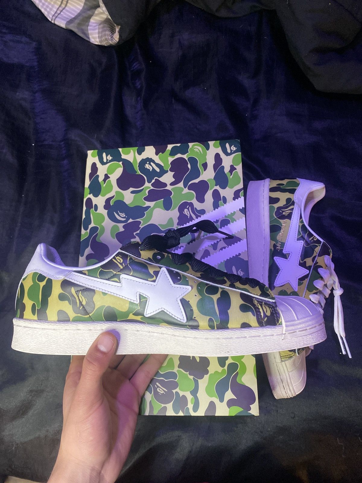 Bape Adidas Shelltoes