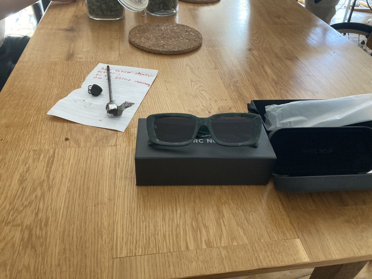 M+Rc Noir M+RC Noir Haute-Saison Green Sunglasses Size ONE SIZE - 5 Thumbnail