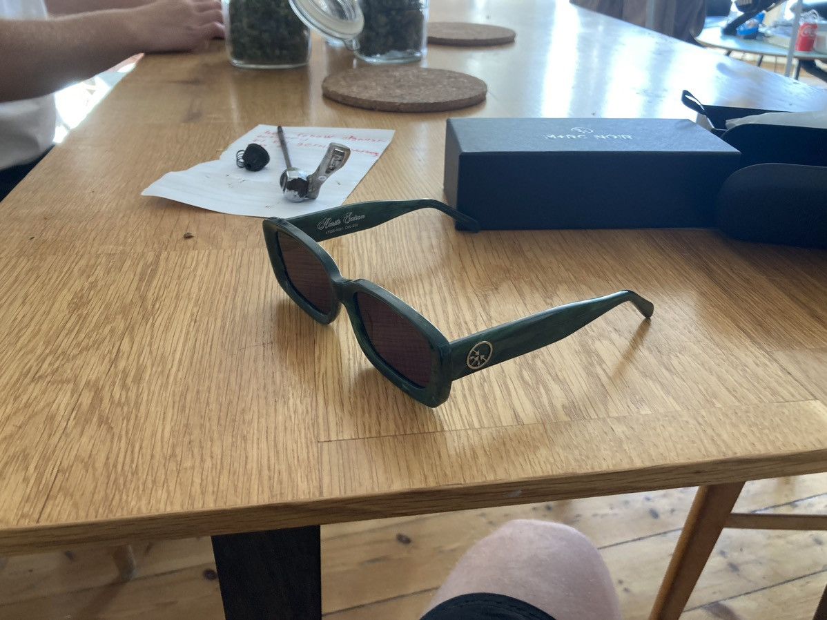 M+Rc Noir M+RC Noir Haute-Saison Green Sunglasses Size ONE SIZE - 4 Thumbnail