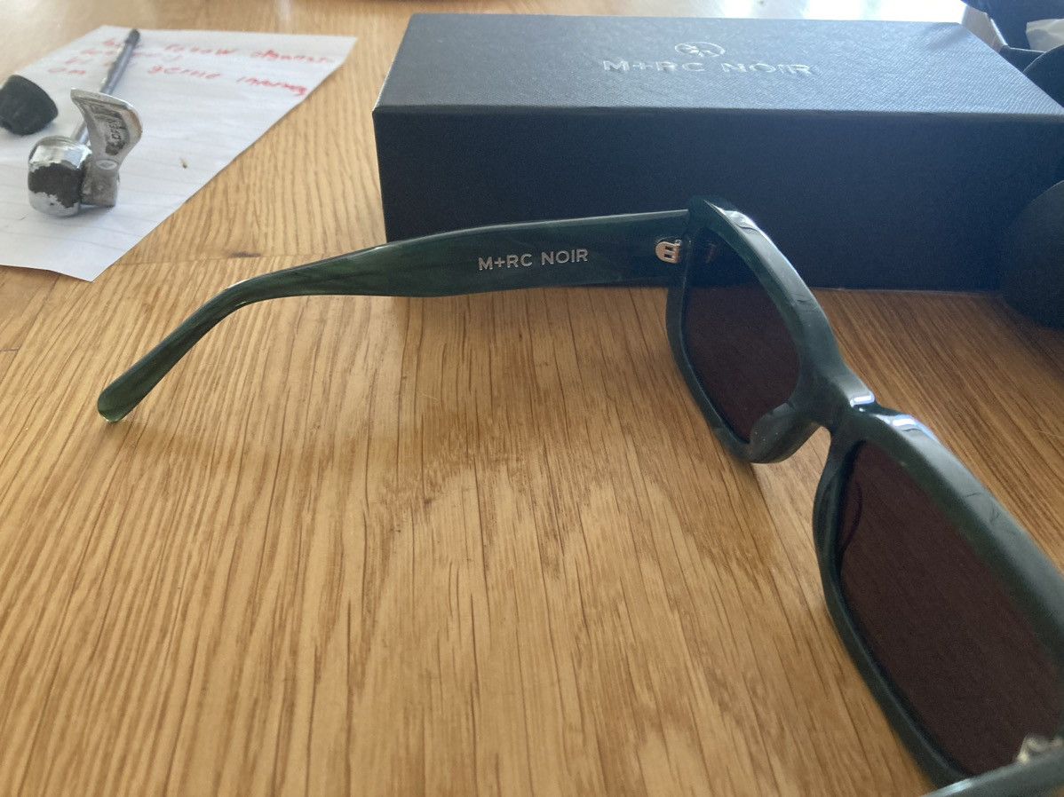 M+Rc Noir M+RC Noir Haute-Saison Green Sunglasses Size ONE SIZE - 6 Thumbnail