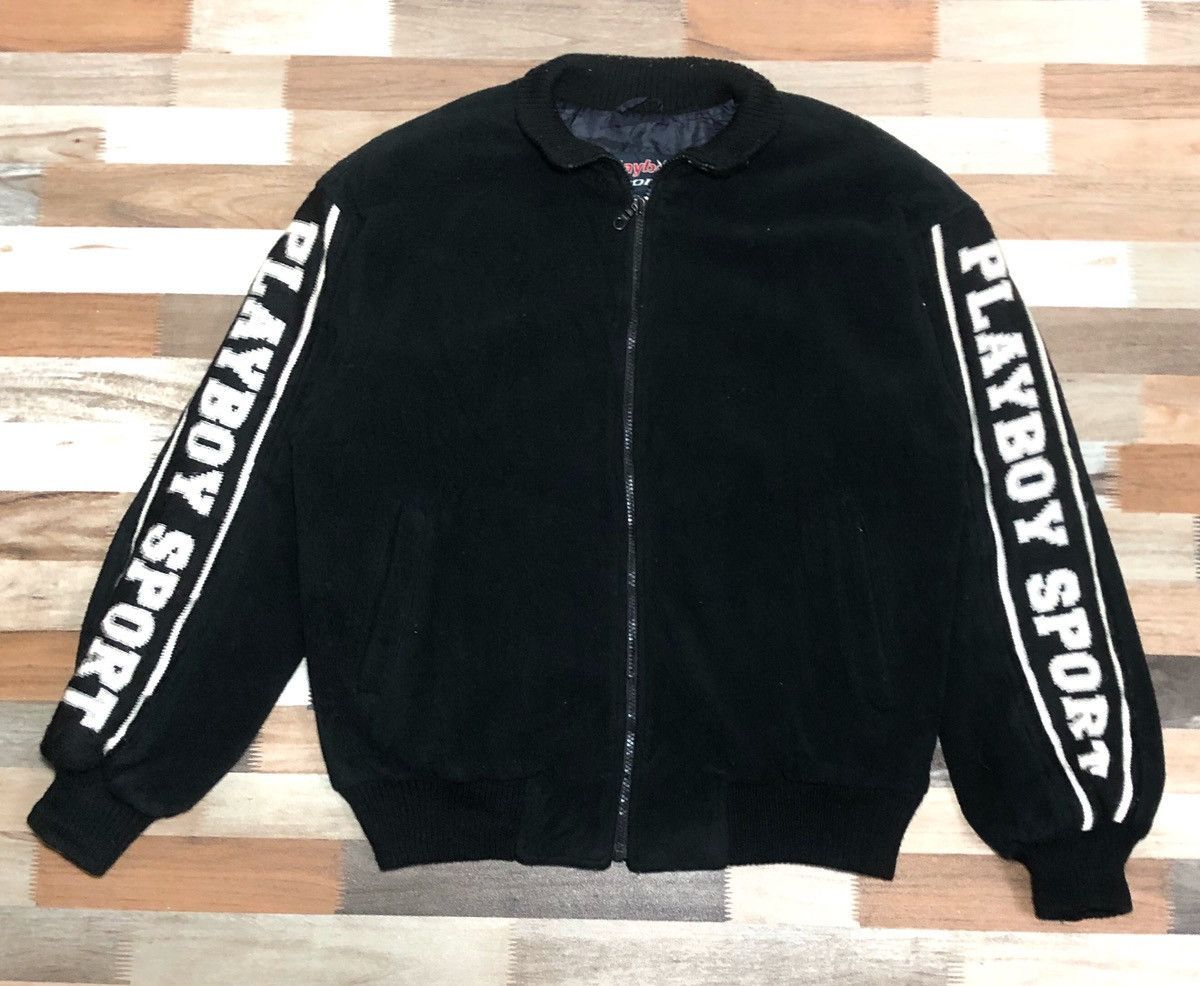 Playboy Rare!!! Vintage Playboy Sport Bomber Jacket Size US L / EU 52-54 / 3 - 3 Thumbnail