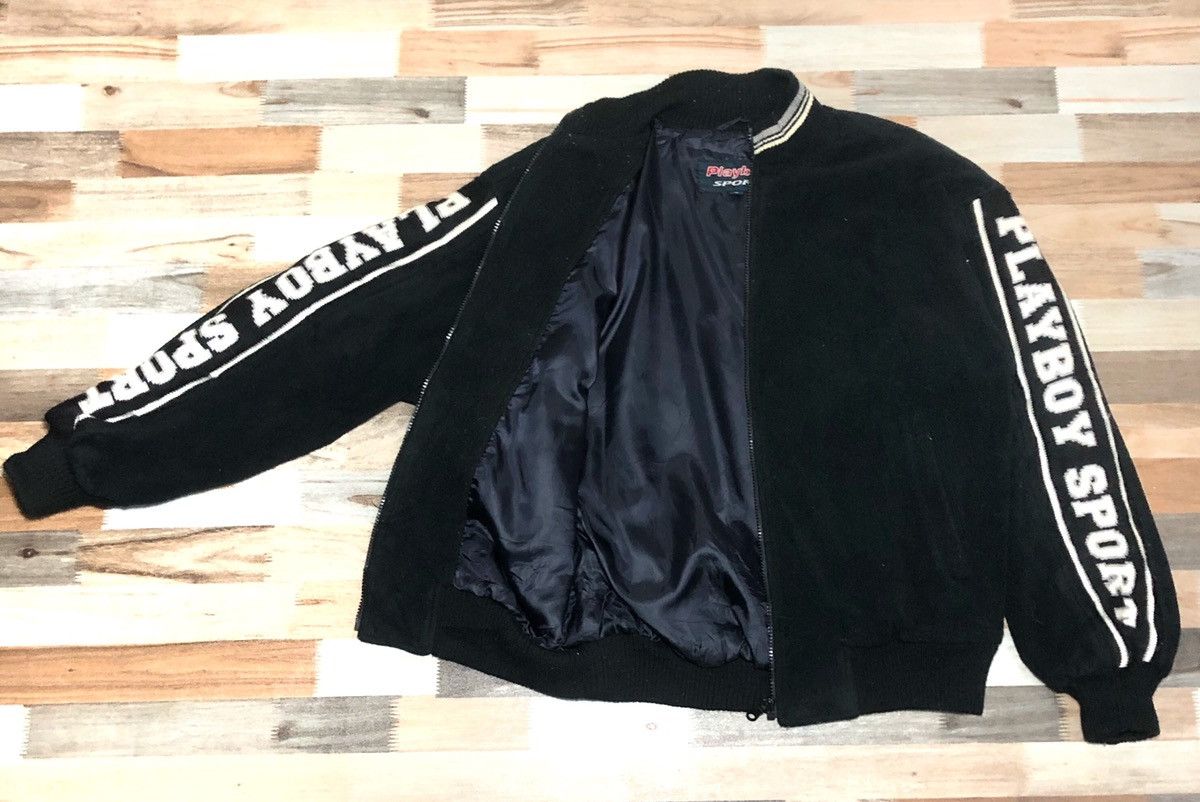 Playboy Rare!!! Vintage Playboy Sport Bomber Jacket Size US L / EU 52-54 / 3 - 7 Thumbnail
