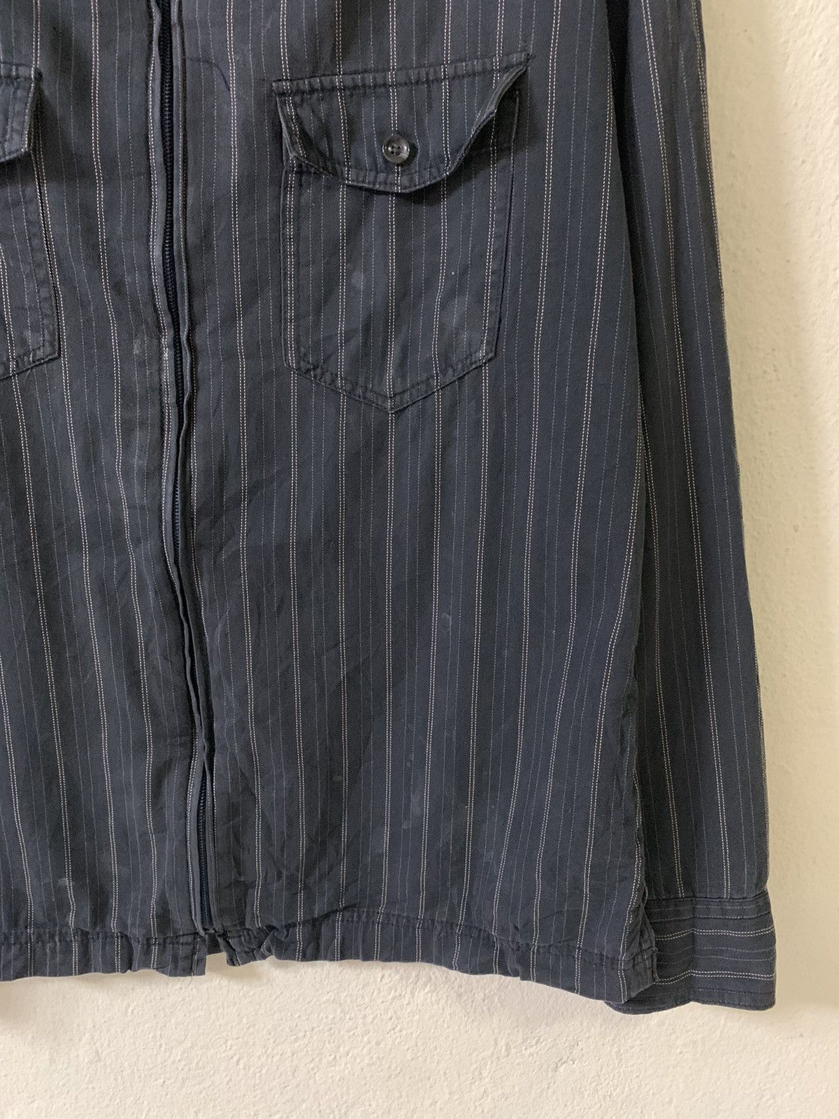 Japanese Brand Kansai Jeans By Kansai Yamamoto Zipper Shirt Size US L / EU 52-54 / 3 - 2 Thumbnail
