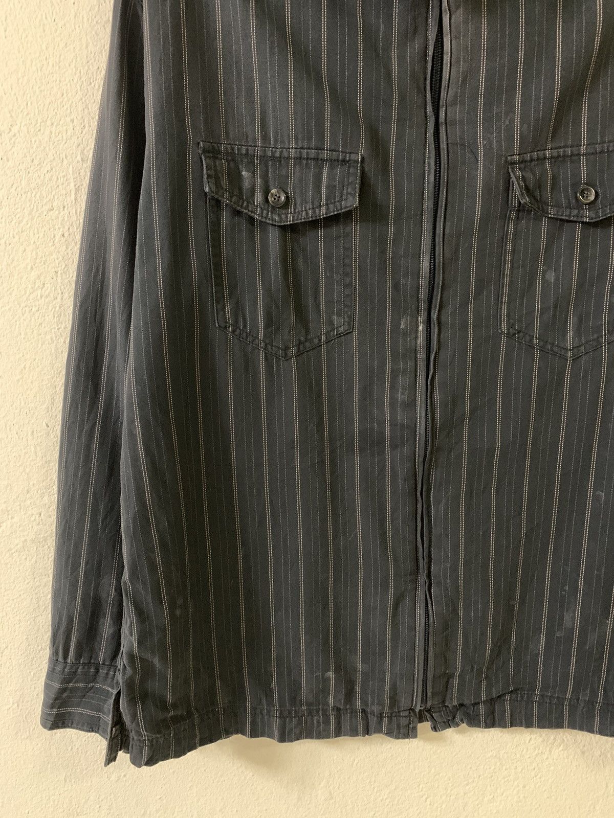 Japanese Brand Kansai Jeans By Kansai Yamamoto Zipper Shirt Size US L / EU 52-54 / 3 - 3 Thumbnail