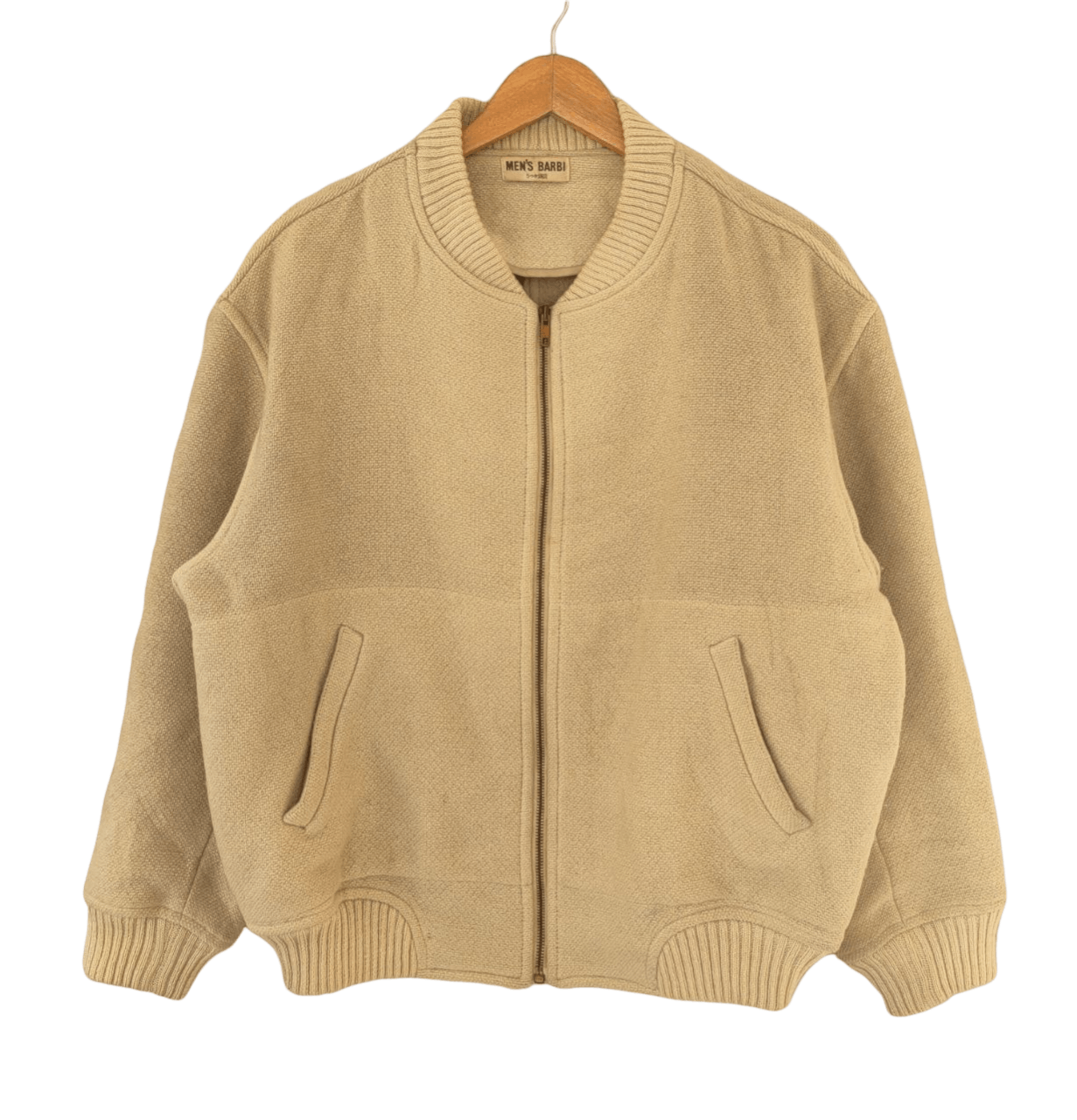Japanese Brand Vintage Wool Bomber Jacket Size US M / EU 48-50 / 2 - 1 Thumbnail