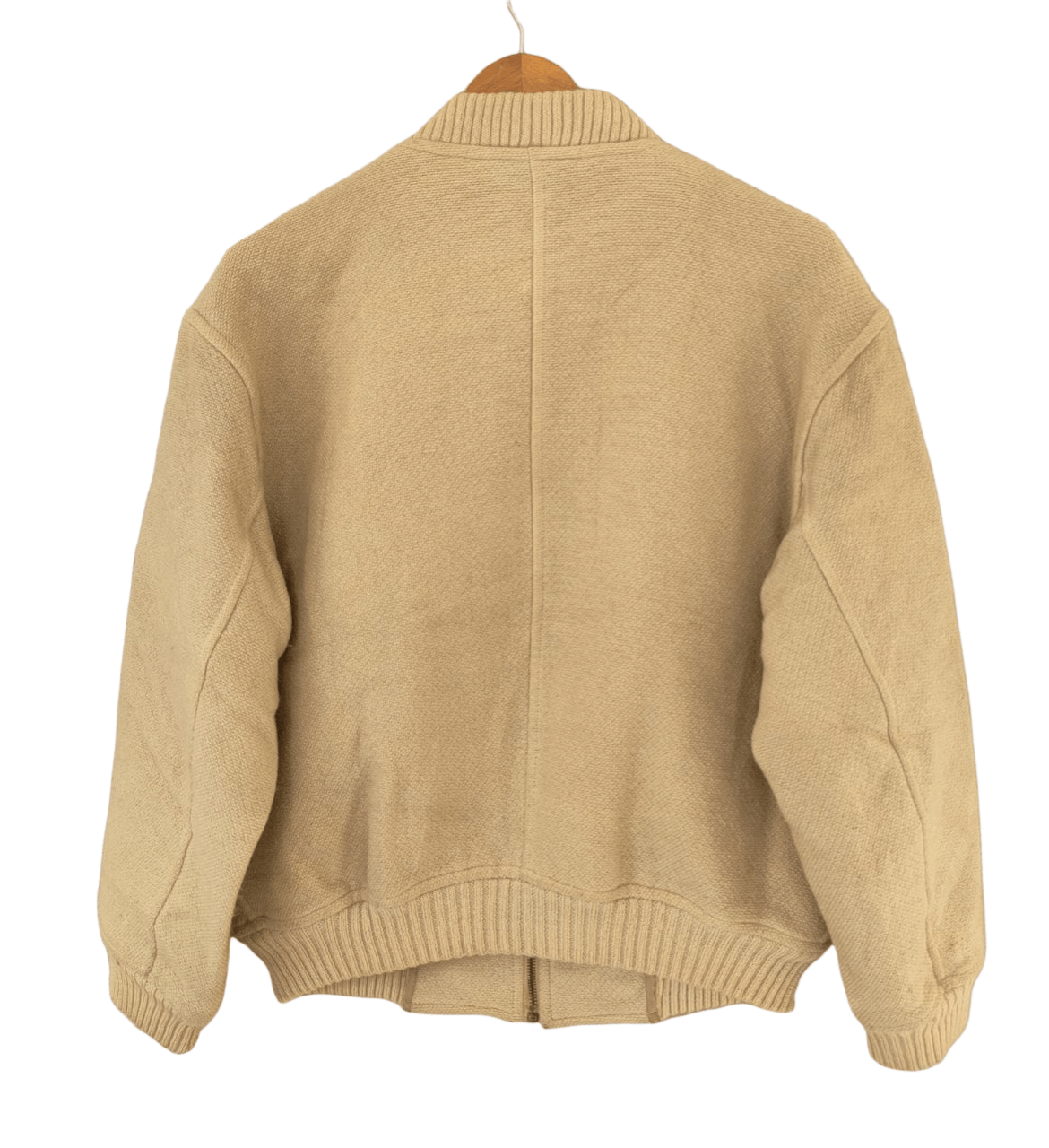 Japanese Brand Vintage Wool Bomber Jacket Size US M / EU 48-50 / 2 - 2 Thumbnail