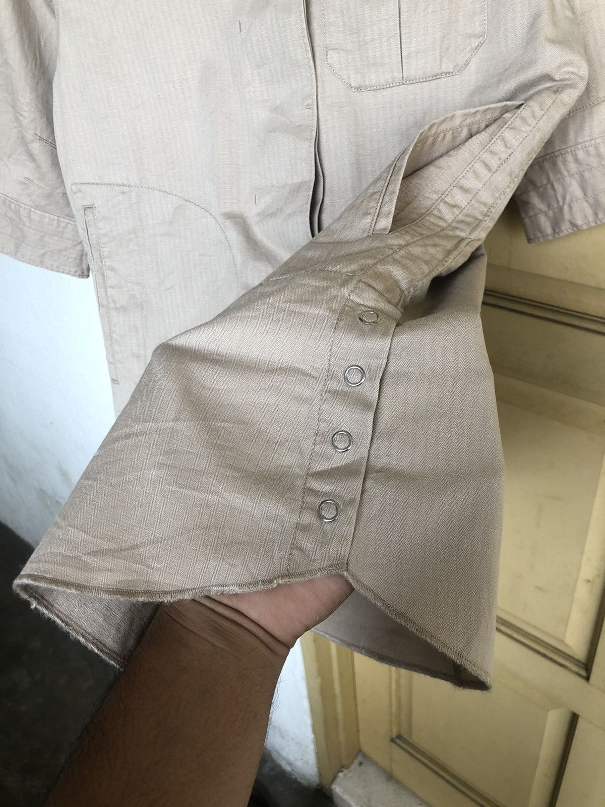 Undercover Rare❗️Undercover x Uniqlo Military Style Button Shirt Size M / US 6-8 / IT 42-44 - 9 Thumbnail
