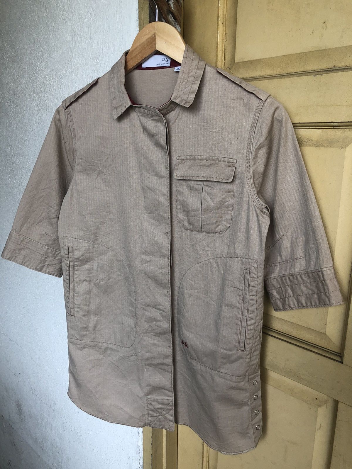 Undercover Rare❗️Undercover x Uniqlo Military Style Button Shirt Size M / US 6-8 / IT 42-44 - 6 Thumbnail