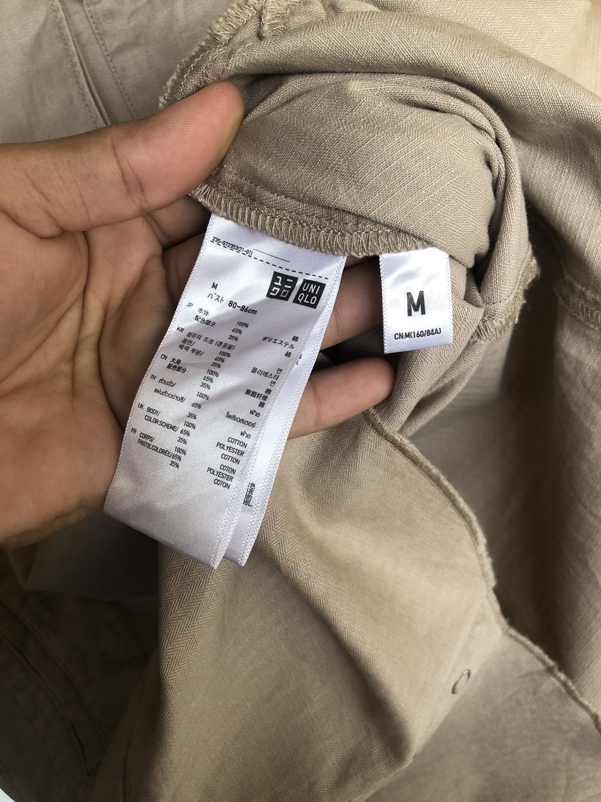 Undercover Rare❗️Undercover x Uniqlo Military Style Button Shirt Size M / US 6-8 / IT 42-44 - 4 Thumbnail