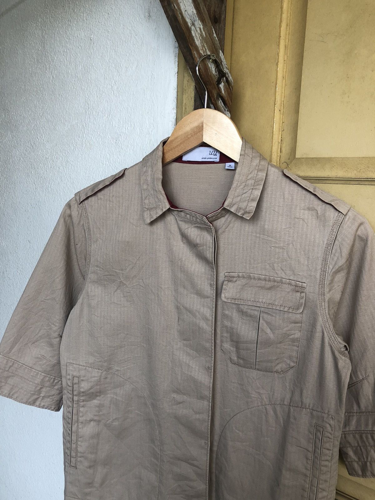 Undercover Rare❗️Undercover x Uniqlo Military Style Button Shirt Size M / US 6-8 / IT 42-44 - 5 Thumbnail
