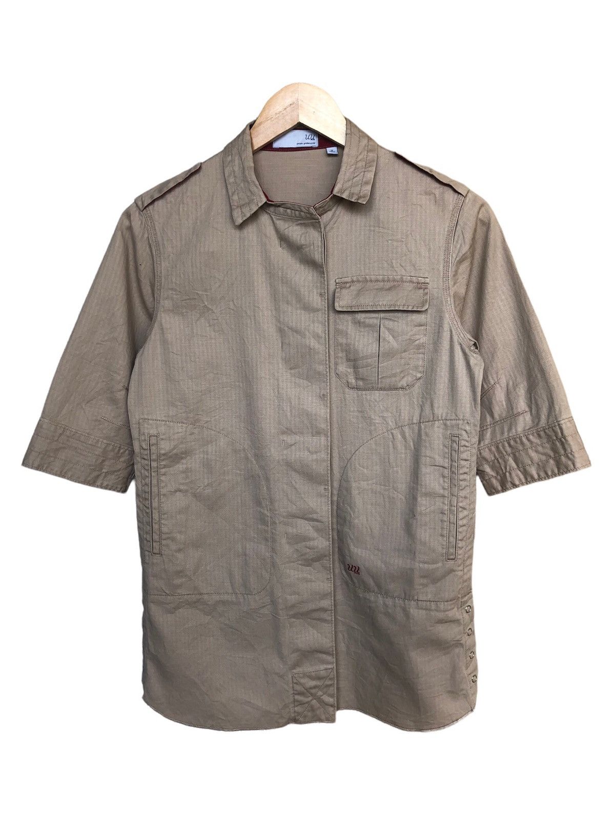 Undercover Rare❗️Undercover x Uniqlo Military Style Button Shirt Size M / US 6-8 / IT 42-44 - 1 Thumbnail