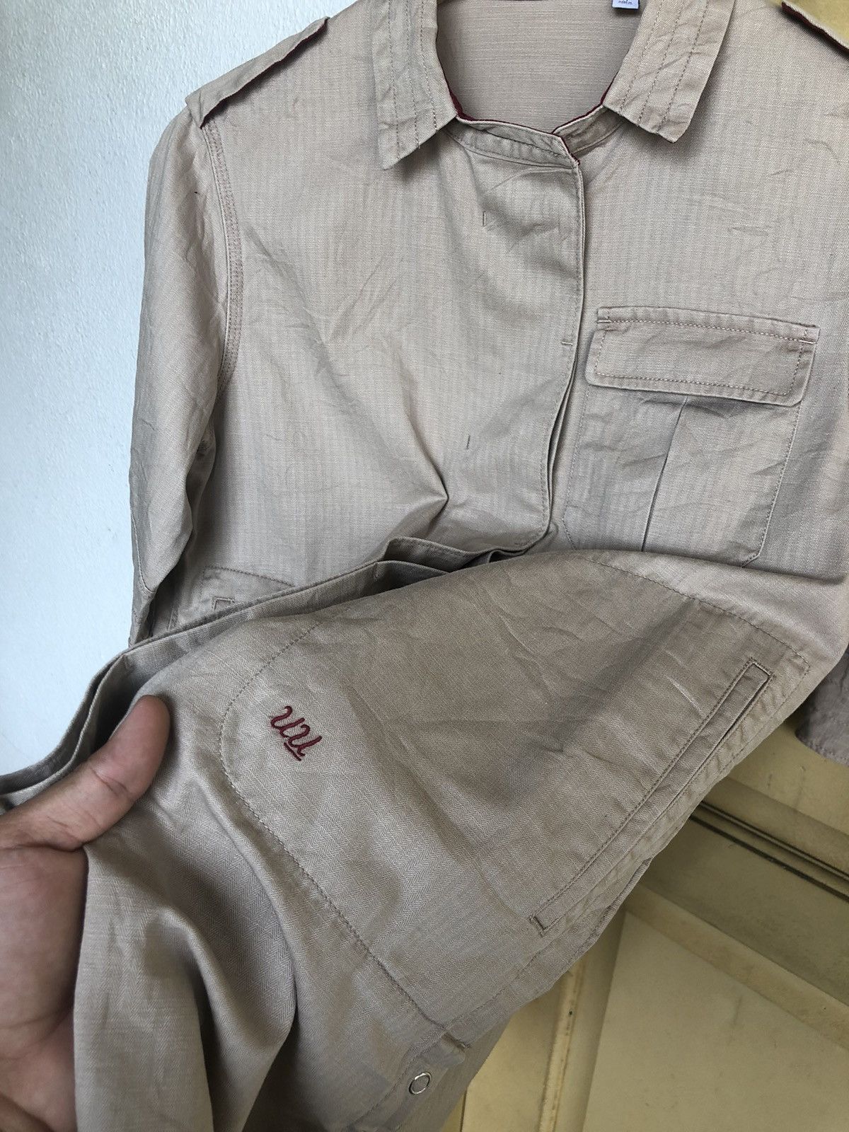 Undercover Rare❗️Undercover x Uniqlo Military Style Button Shirt Size M / US 6-8 / IT 42-44 - 7 Thumbnail