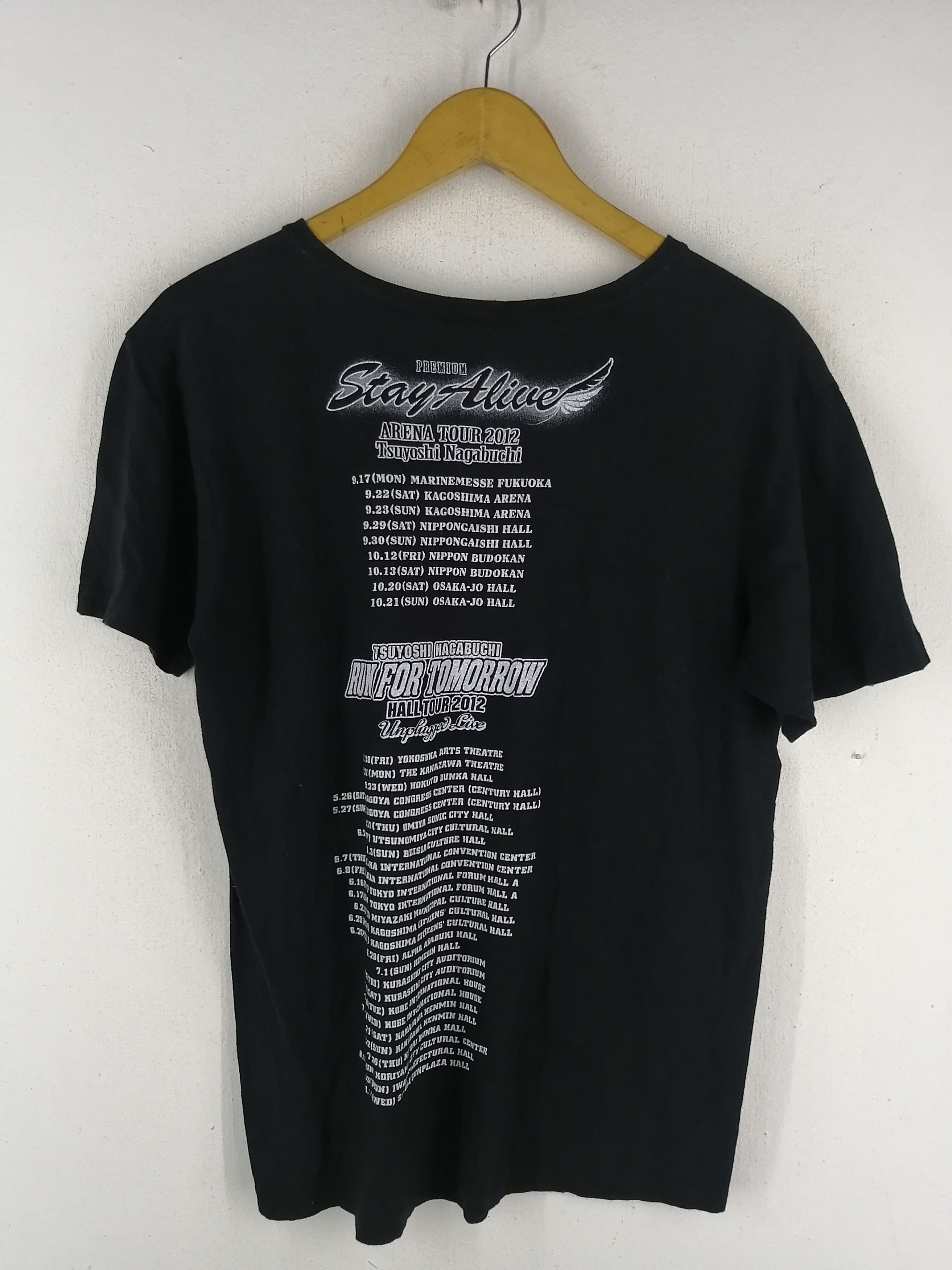 Band Tees × Japanese Brand TSUYOSHI NAGABUCHI ARENA TOUR 2012 Size US M / EU 48-50 / 2 - 3 Thumbnail