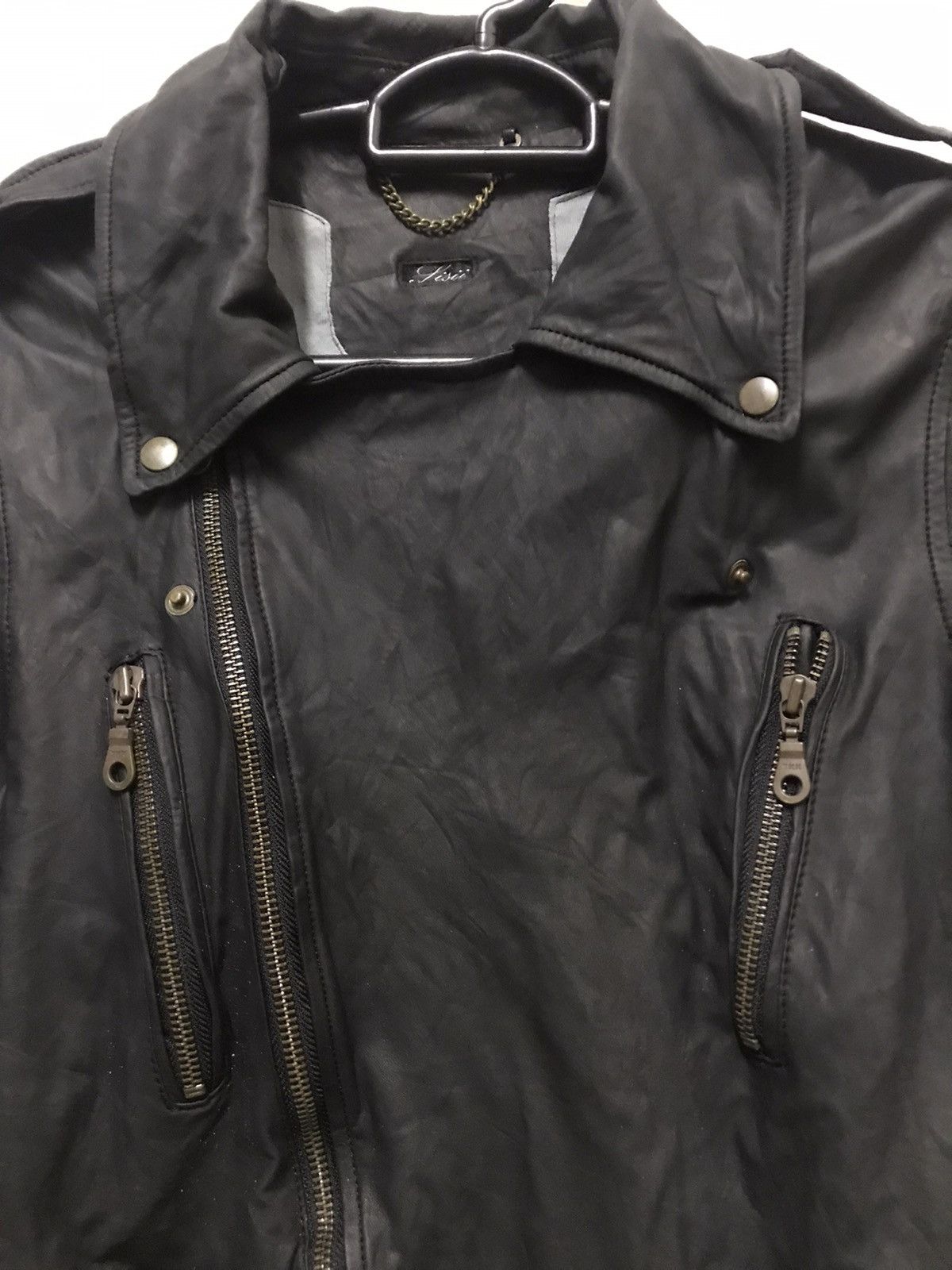 Japanese Brand × Leather FISII LEATHER JACKET Size US XS / EU 42 / 0 - 5 Thumbnail