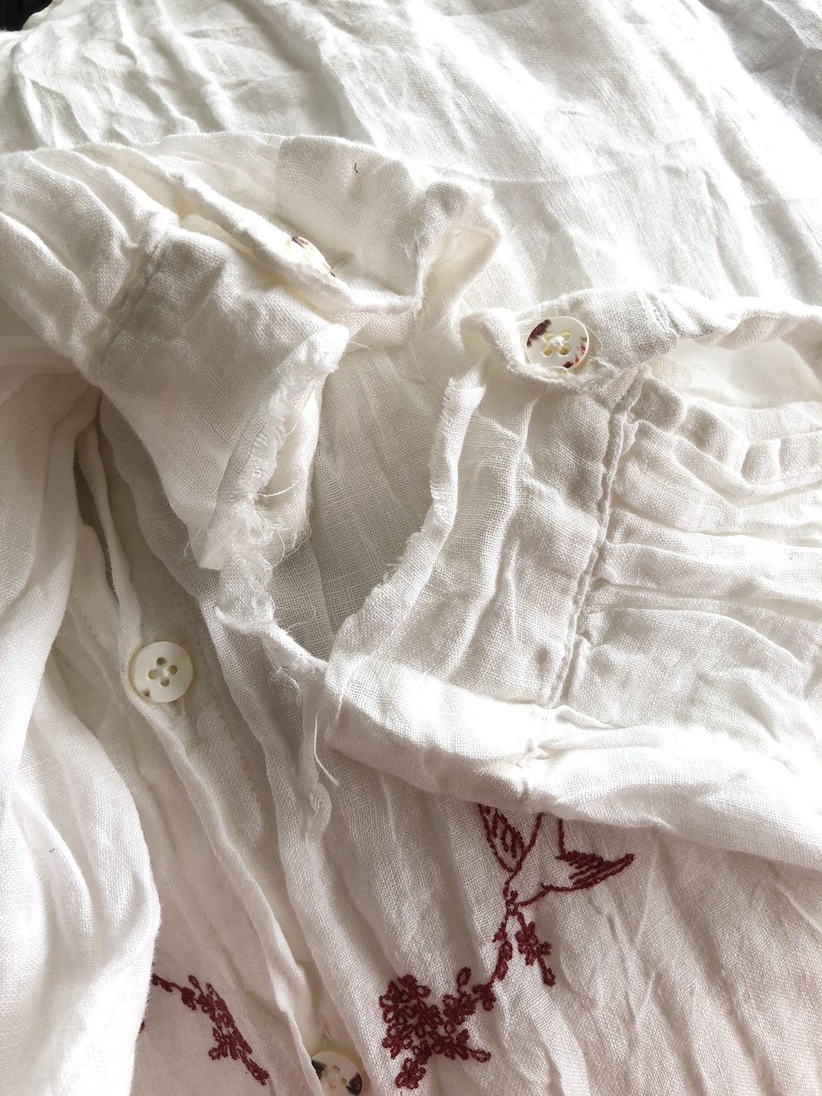 Kapital GRAIL🔥Kapital "Peace & Bond" Linen Button Jacket Size US L / EU 52-54 / 3 - 8 Thumbnail