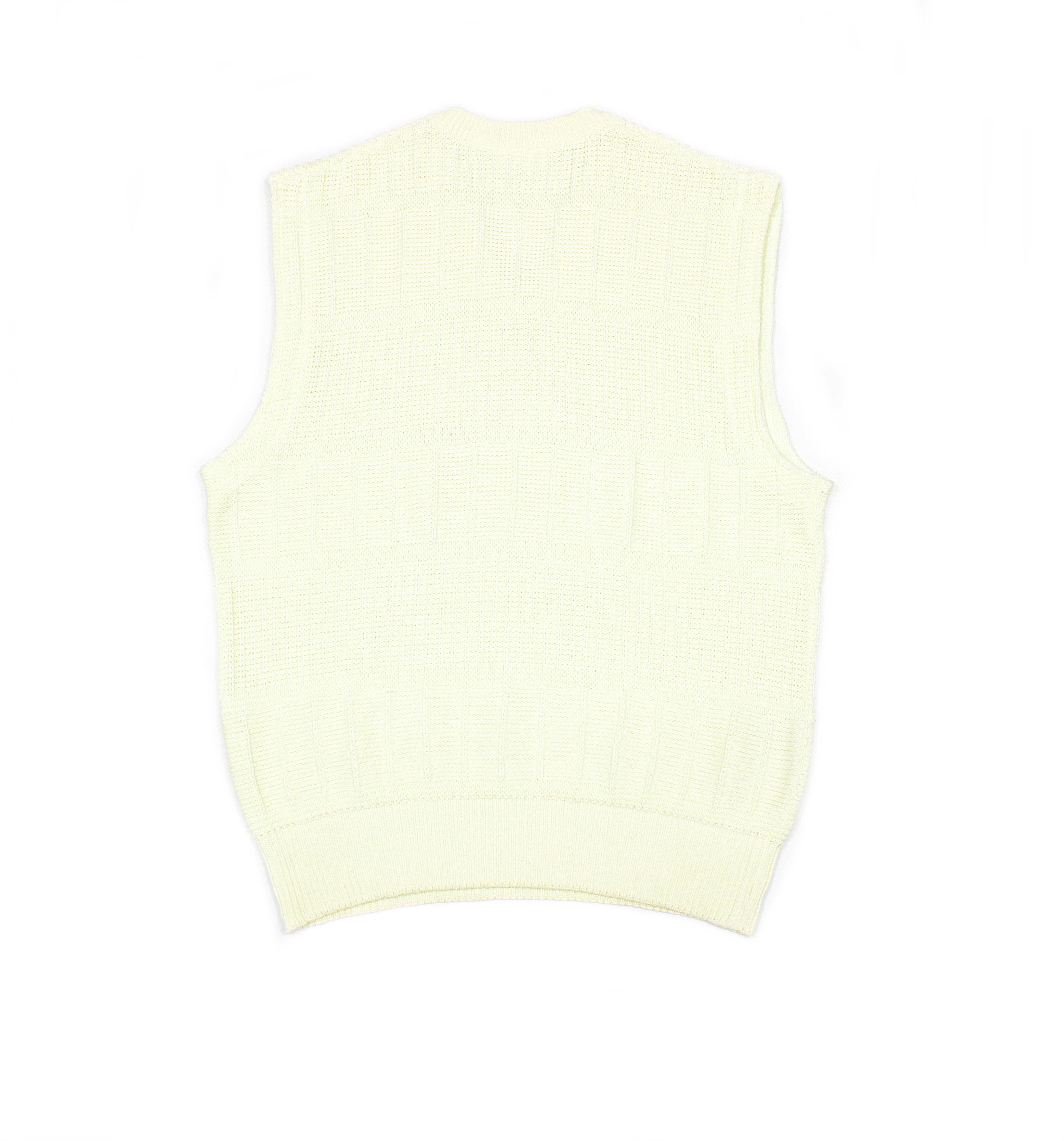Adidas 90S Logo Knit Vest Size US M / EU 48-50 / 2 - 2 Thumbnail
