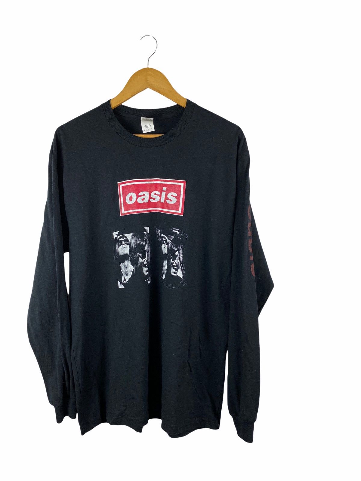 Band Tees Oasis band / tour britpop longsleeve shirt Size US L / EU 52-54 / 3 - 1 Thumbnail