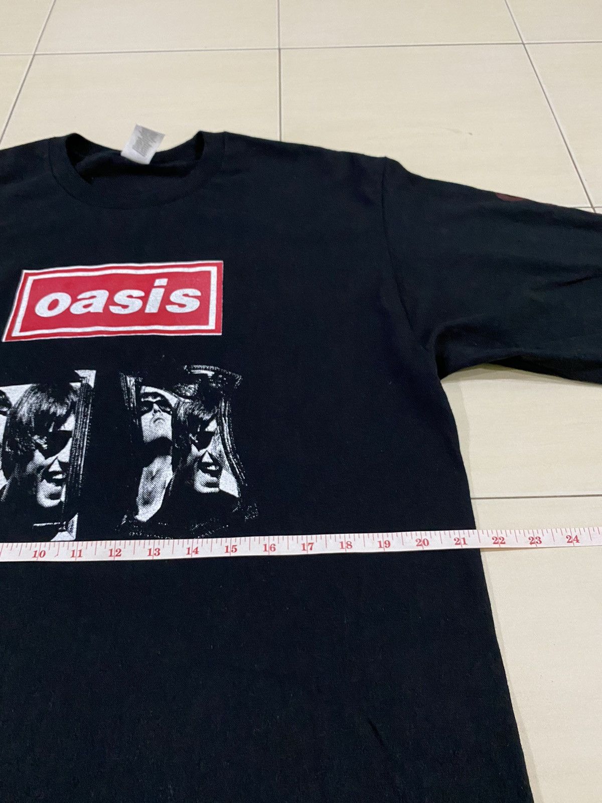 Band Tees Oasis band / tour britpop longsleeve shirt Size US L / EU 52-54 / 3 - 6 Thumbnail