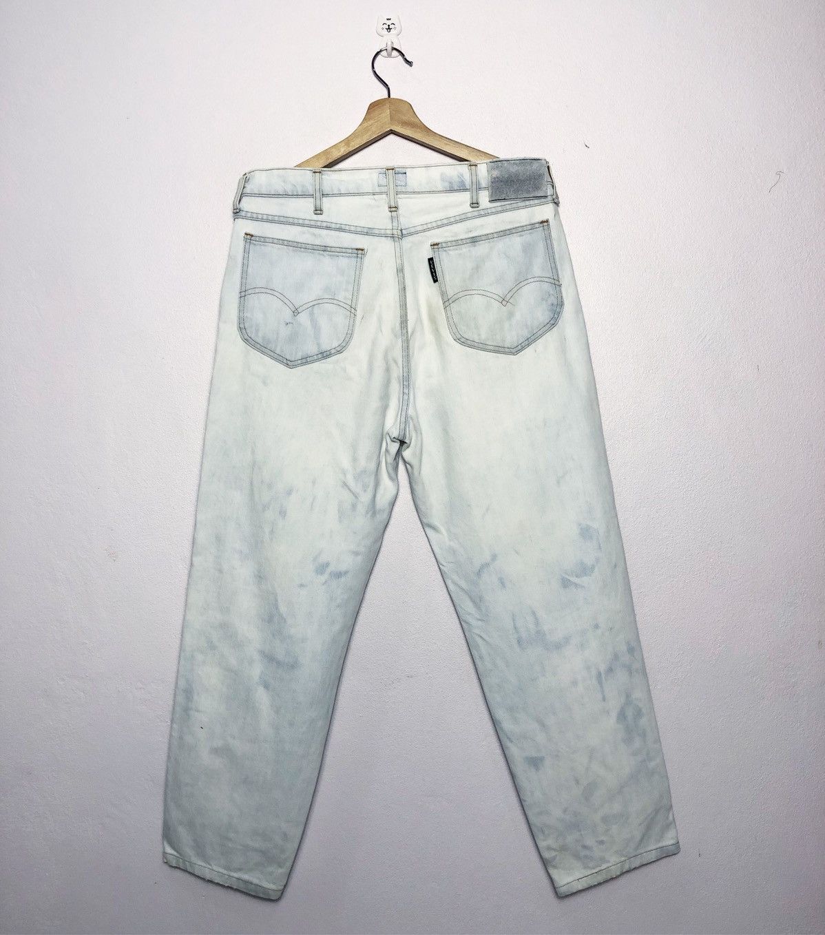 Levi's Rare Vintage Levi’s Big E Acid Wash Denim Jeans Size US 34 / EU 50 - 5 Thumbnail