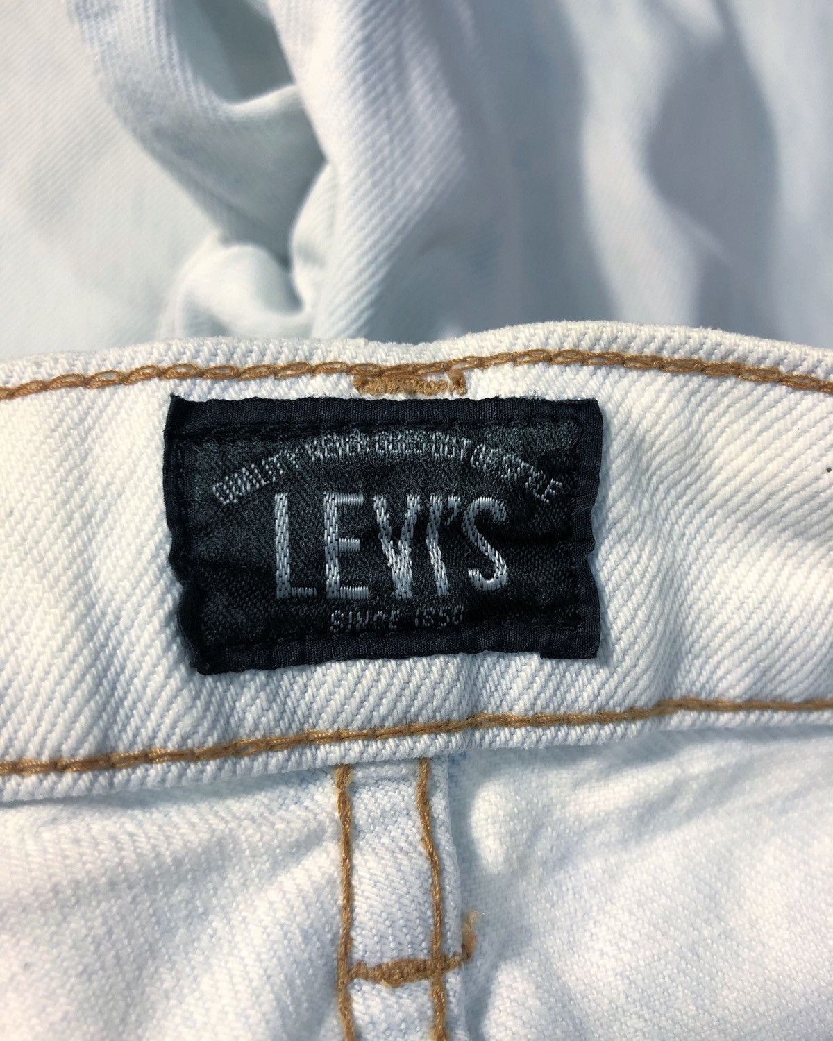 Levi's Rare Vintage Levi’s Big E Acid Wash Denim Jeans Size US 34 / EU 50 - 9 Thumbnail