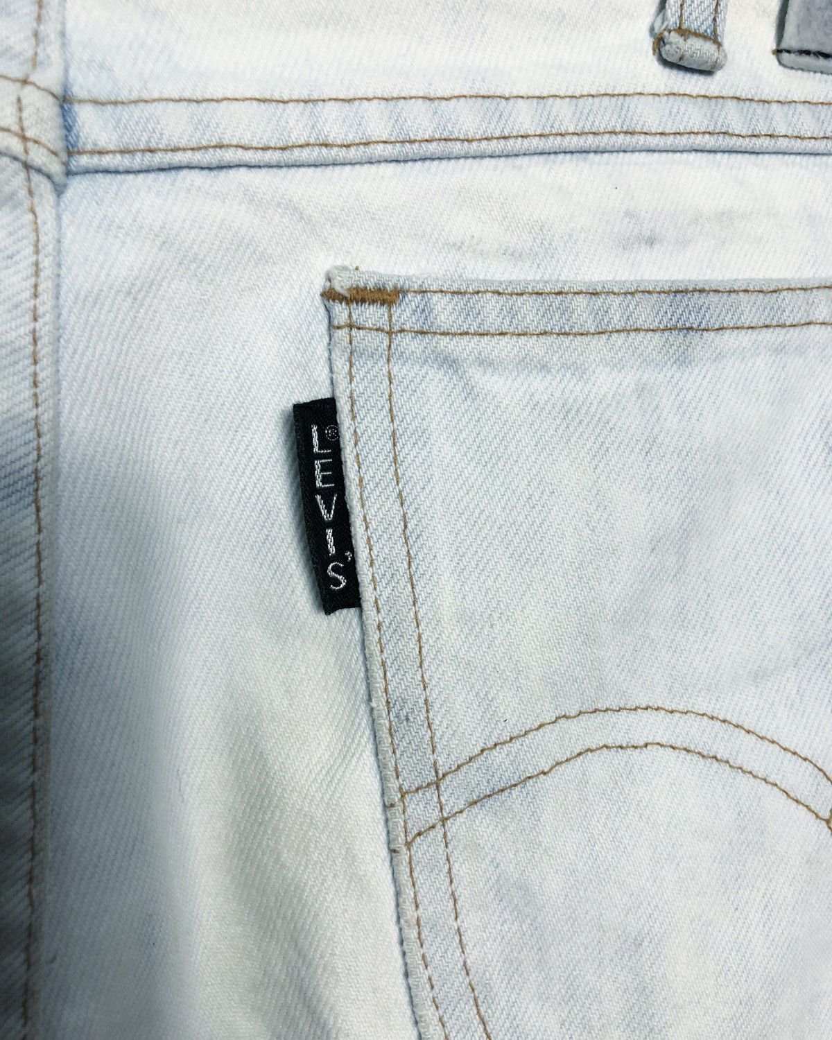 Levi's Rare Vintage Levi’s Big E Acid Wash Denim Jeans Size US 34 / EU 50 - 7 Thumbnail