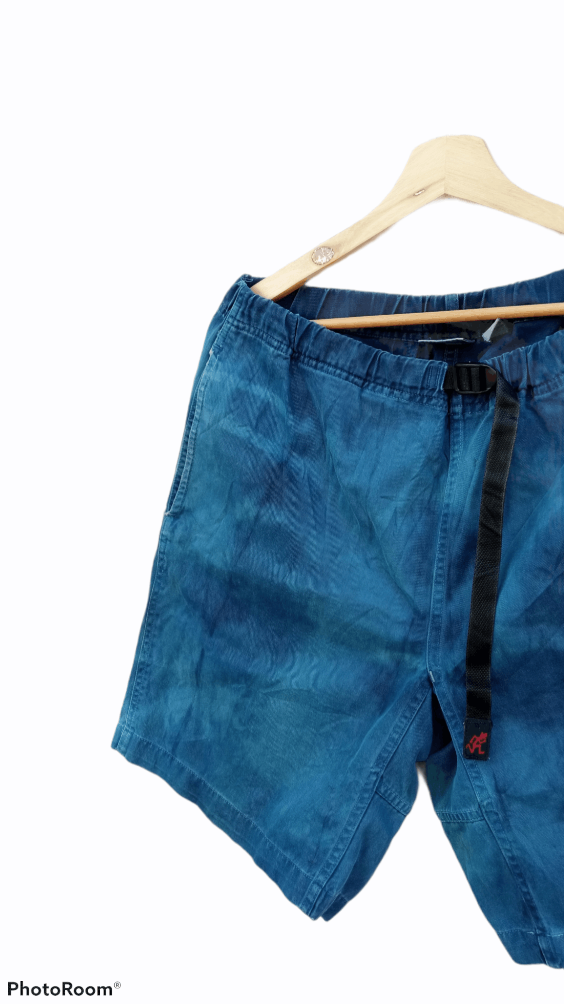 Gramicci × Indigo × Japanese Brand 🔥🔥Gramicci Indigo Tie Dye Short Pants Size US 32 / EU 48 - 7 Thumbnail