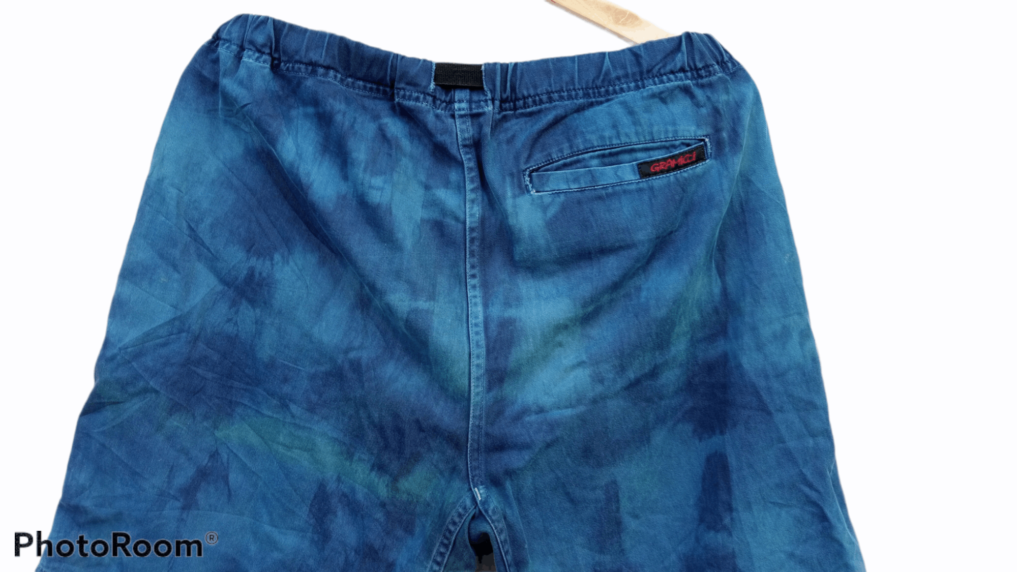 Gramicci × Indigo × Japanese Brand 🔥🔥Gramicci Indigo Tie Dye Short Pants Size US 32 / EU 48 - 19 Thumbnail
