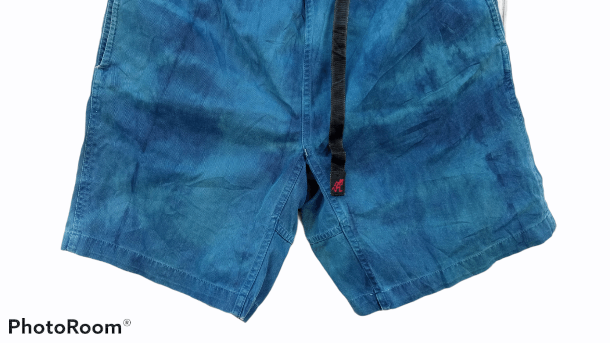 Gramicci × Indigo × Japanese Brand 🔥🔥Gramicci Indigo Tie Dye Short Pants Size US 32 / EU 48 - 12 Thumbnail