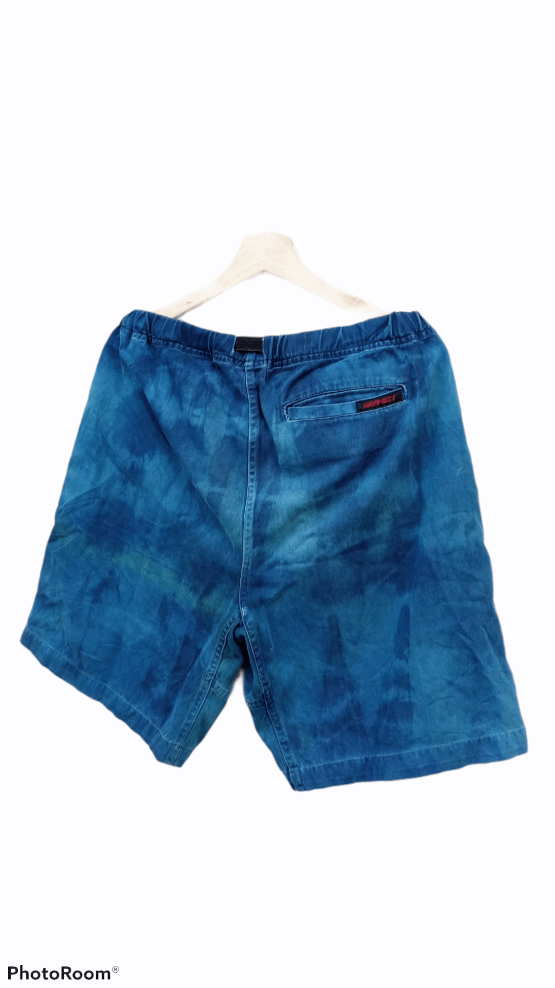 Gramicci × Indigo × Japanese Brand 🔥🔥Gramicci Indigo Tie Dye Short Pants Size US 32 / EU 48 - 18 Thumbnail