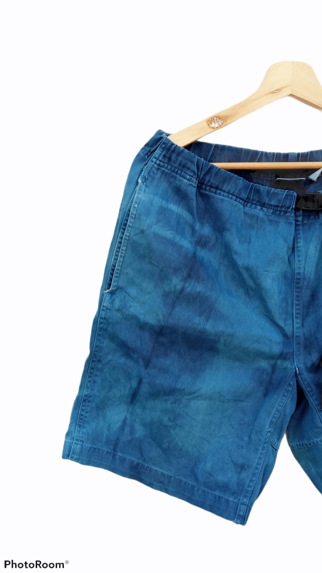 Gramicci × Indigo × Japanese Brand 🔥🔥Gramicci Indigo Tie Dye Short Pants Size US 32 / EU 48 - 5 Thumbnail