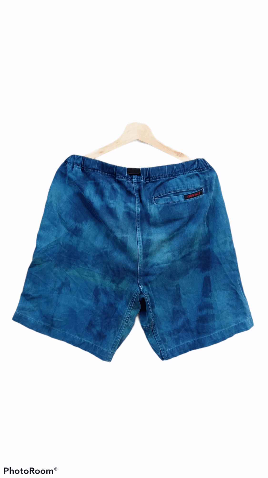 Gramicci × Indigo × Japanese Brand 🔥🔥Gramicci Indigo Tie Dye Short Pants Size US 32 / EU 48 - 16 Thumbnail