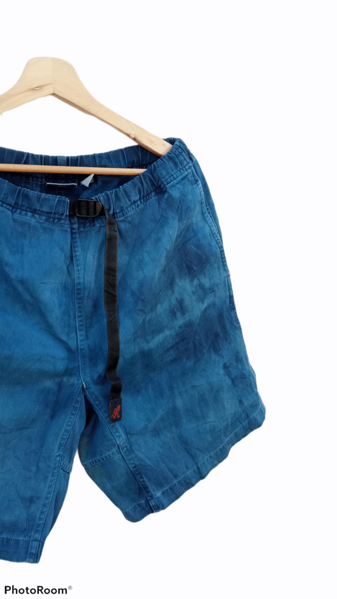 Gramicci × Indigo × Japanese Brand 🔥🔥Gramicci Indigo Tie Dye Short Pants Size US 32 / EU 48 - 6 Thumbnail