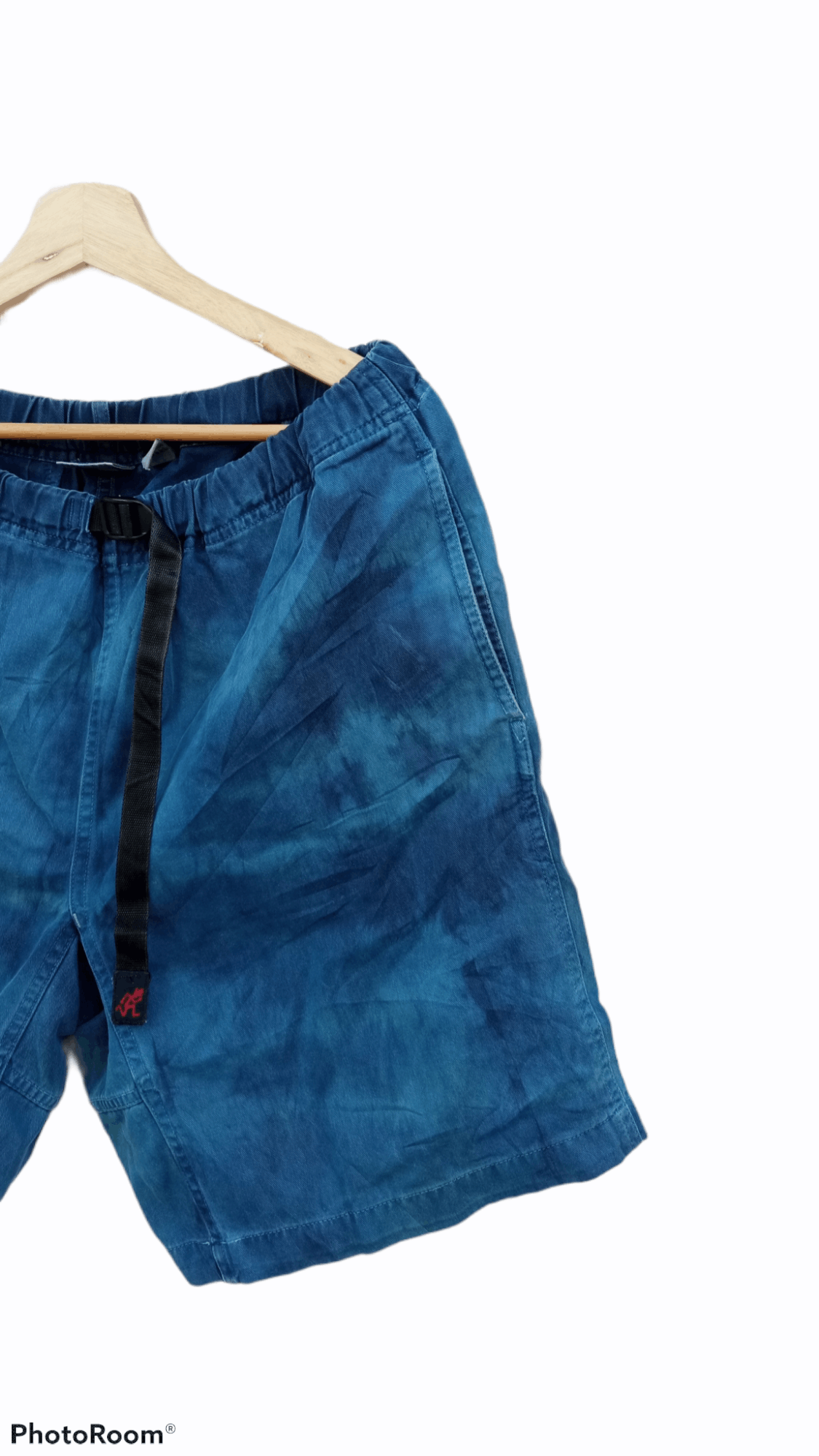 Gramicci × Indigo × Japanese Brand 🔥🔥Gramicci Indigo Tie Dye Short Pants Size US 32 / EU 48 - 4 Thumbnail