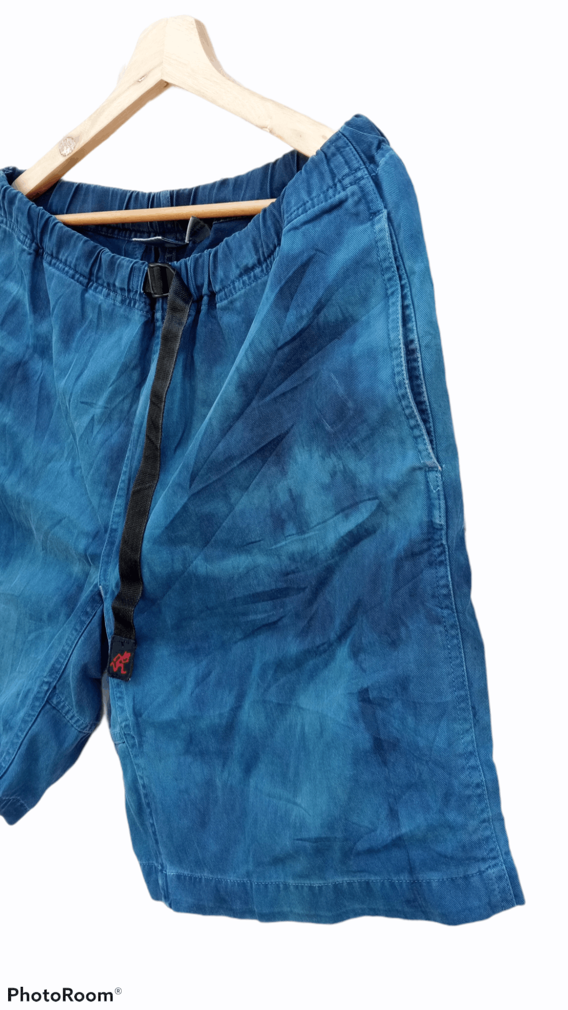 Gramicci × Indigo × Japanese Brand 🔥🔥Gramicci Indigo Tie Dye Short Pants Size US 32 / EU 48 - 9 Thumbnail
