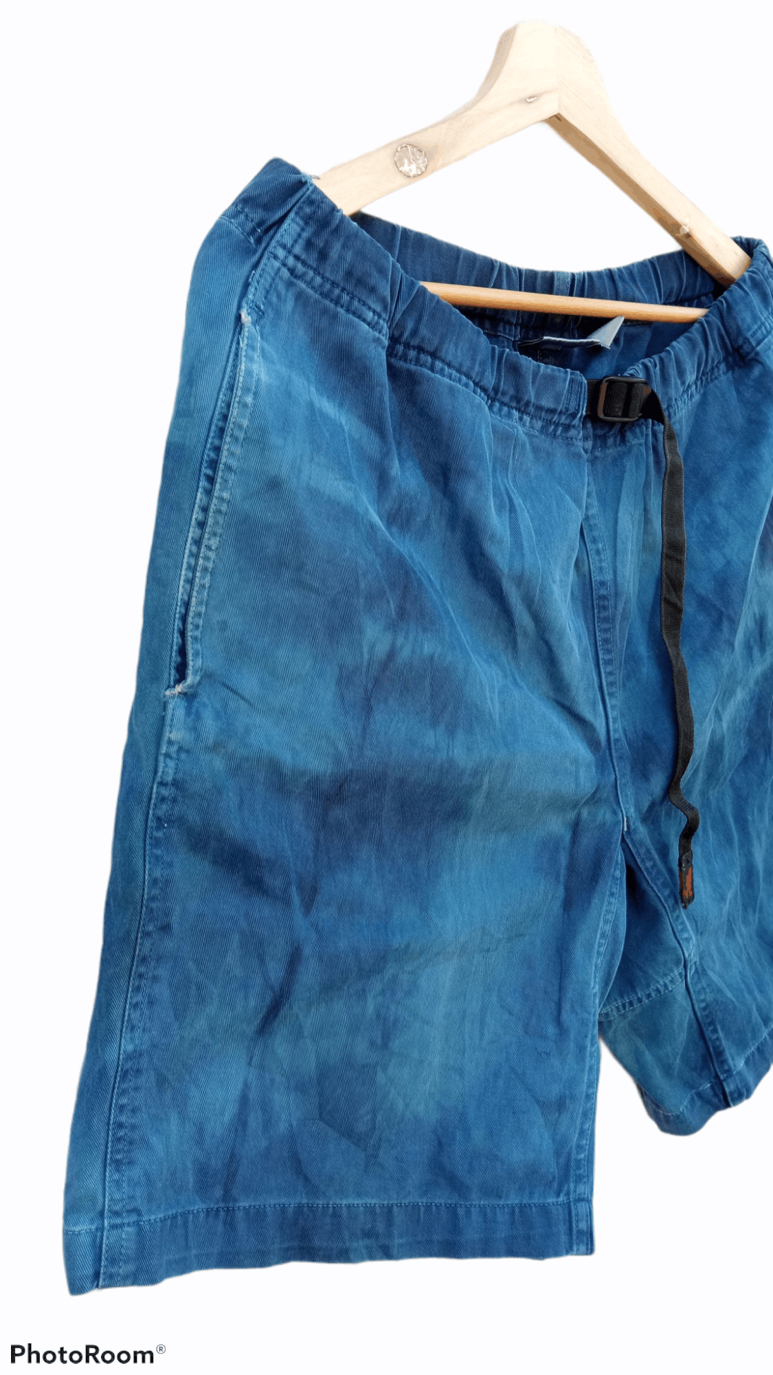 Gramicci × Indigo × Japanese Brand 🔥🔥Gramicci Indigo Tie Dye Short Pants Size US 32 / EU 48 - 10 Thumbnail