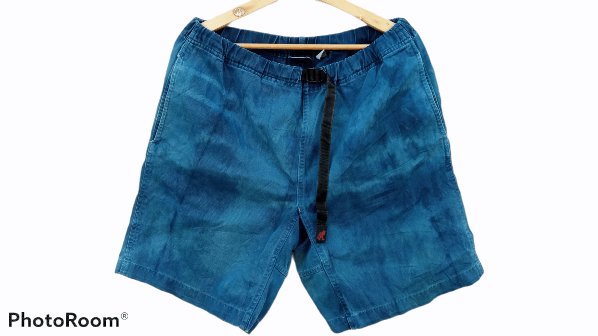 Gramicci × Indigo × Japanese Brand 🔥🔥Gramicci Indigo Tie Dye Short Pants Size US 32 / EU 48 - 8 Thumbnail