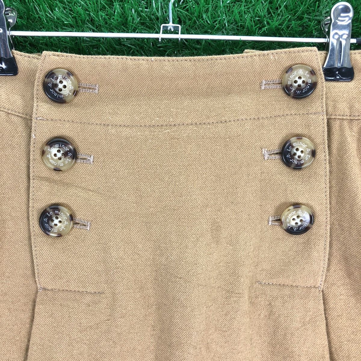 Vintage Vintage Le Minor France Midi Skirt Size 28" / US 6 / IT 42 - 2 Thumbnail