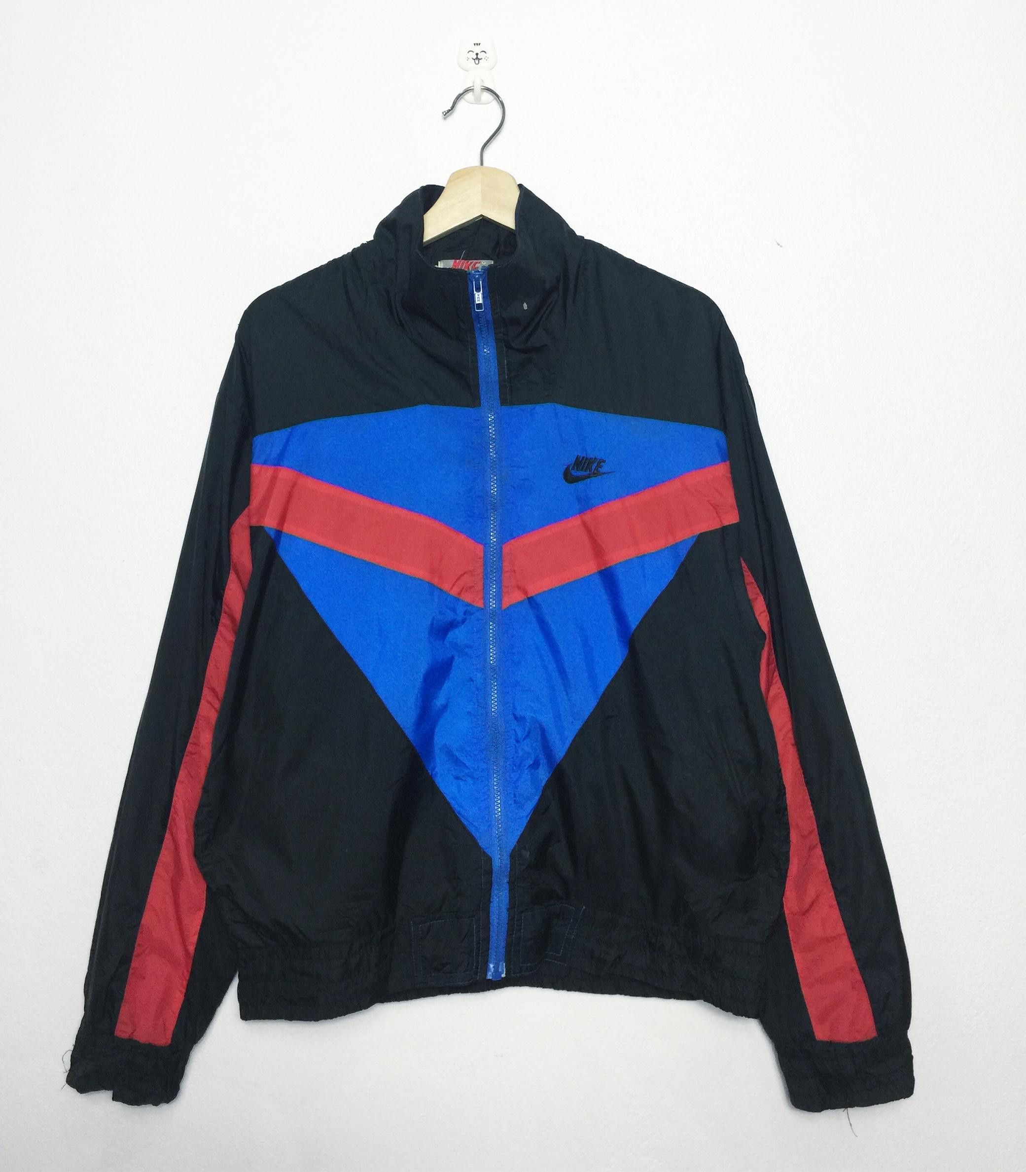 Nike Rare Vintage Nike Windbreaker Jacket Embroidered Logo Size US M / EU 48-50 / 2 - 1 Thumbnail
