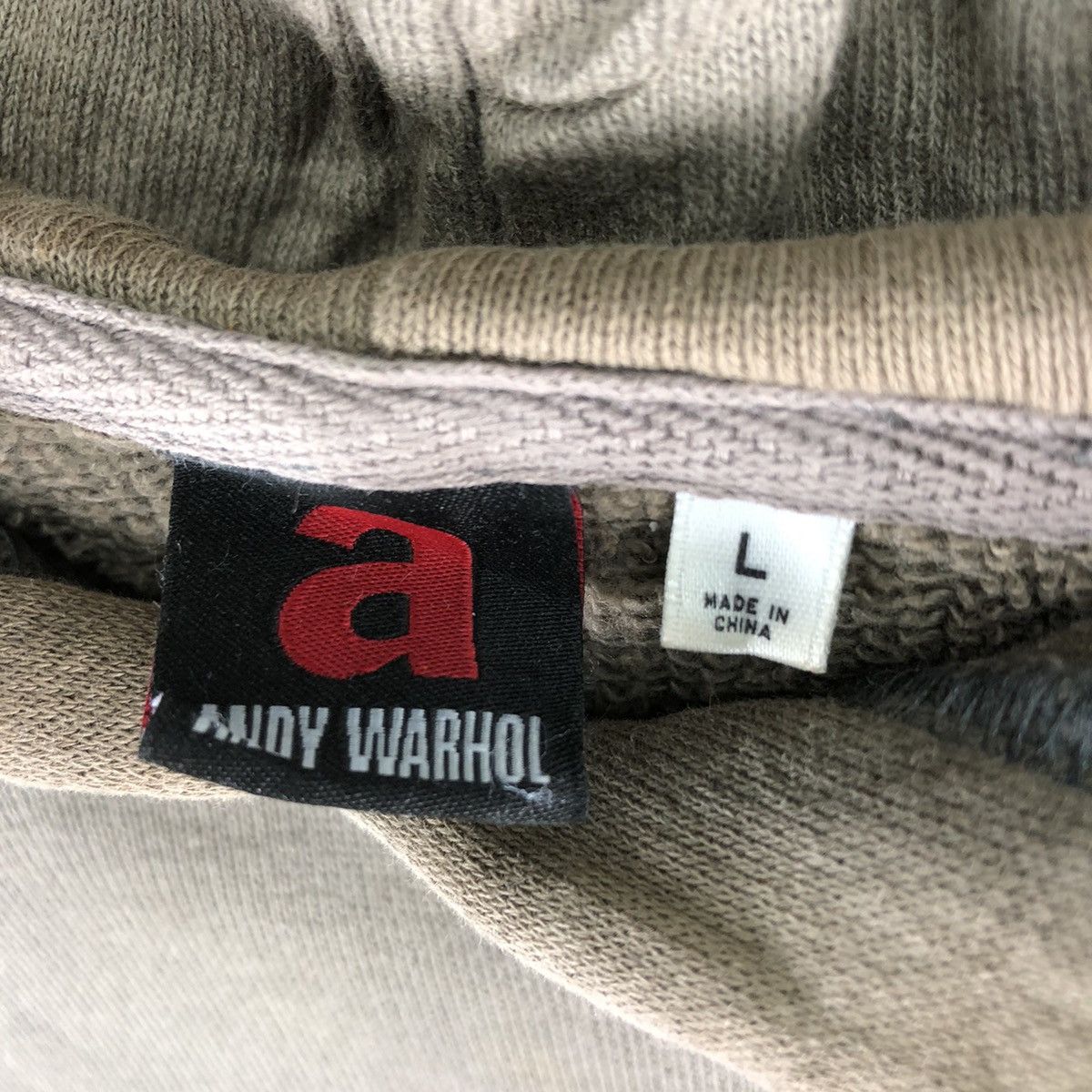 Andy Warhol × Uniqlo Uniqlo x Andy Warhol 1 of 1 Thrashed Faded Sweatshirt Hoodie Size US L / EU 52-54 / 3 - 12 Thumbnail