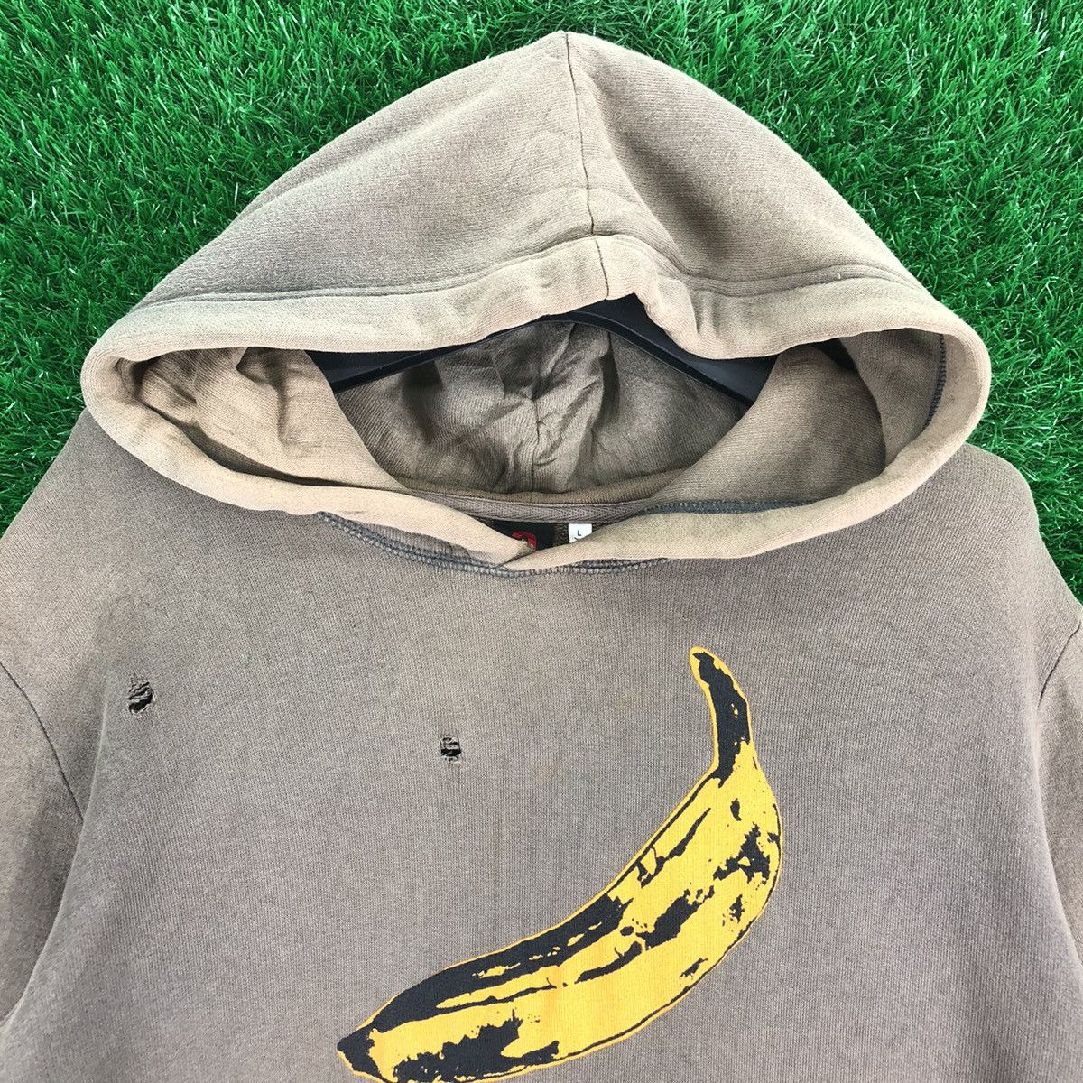 Andy Warhol × Uniqlo Uniqlo x Andy Warhol 1 of 1 Thrashed Faded Sweatshirt Hoodie Size US L / EU 52-54 / 3 - 7 Thumbnail