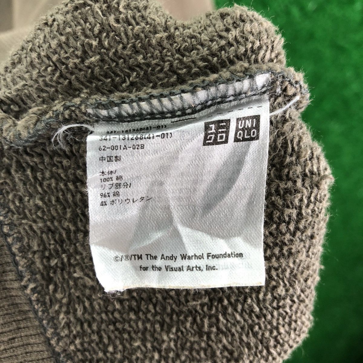 Andy Warhol × Uniqlo Uniqlo x Andy Warhol 1 of 1 Thrashed Faded Sweatshirt Hoodie Size US L / EU 52-54 / 3 - 13 Thumbnail