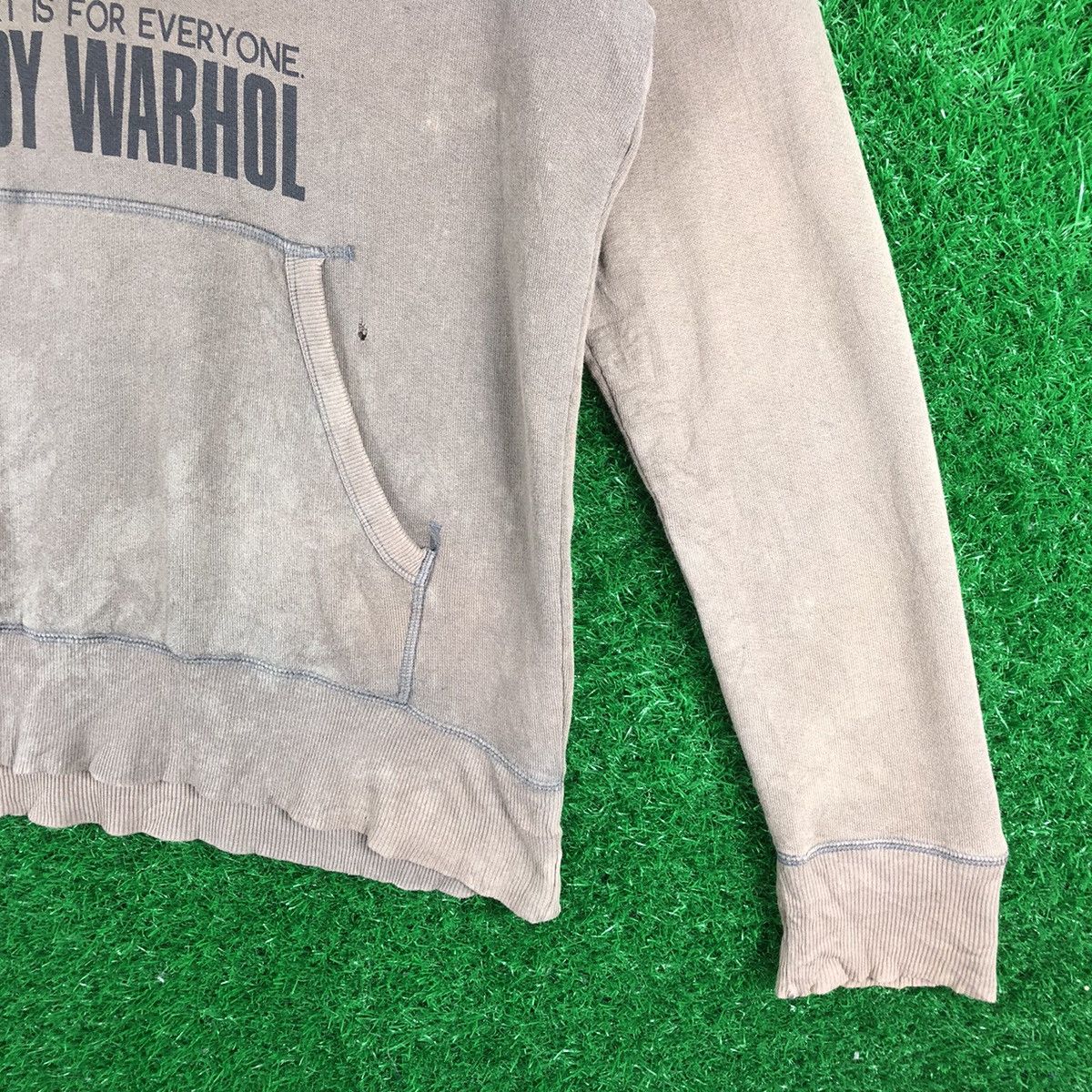 Andy Warhol × Uniqlo Uniqlo x Andy Warhol 1 of 1 Thrashed Faded Sweatshirt Hoodie Size US L / EU 52-54 / 3 - 3 Thumbnail