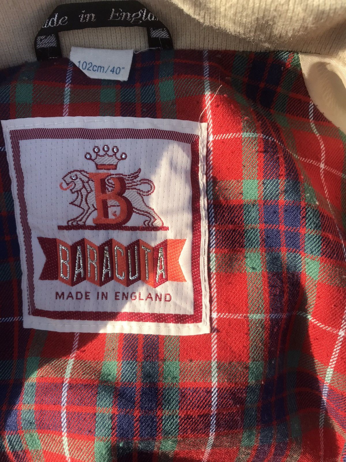 Baracuta × Vintage 3.6 vintage baracuta made in England with red check lining Size US M / EU 48-50 / 2 - 2 Thumbnail