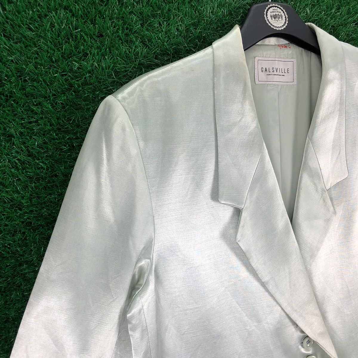 Japanese Brand Vintage 80's Galsville Blazer Coat Avant Garde Style Size US M / EU 48-50 / 2 - 2 Thumbnail