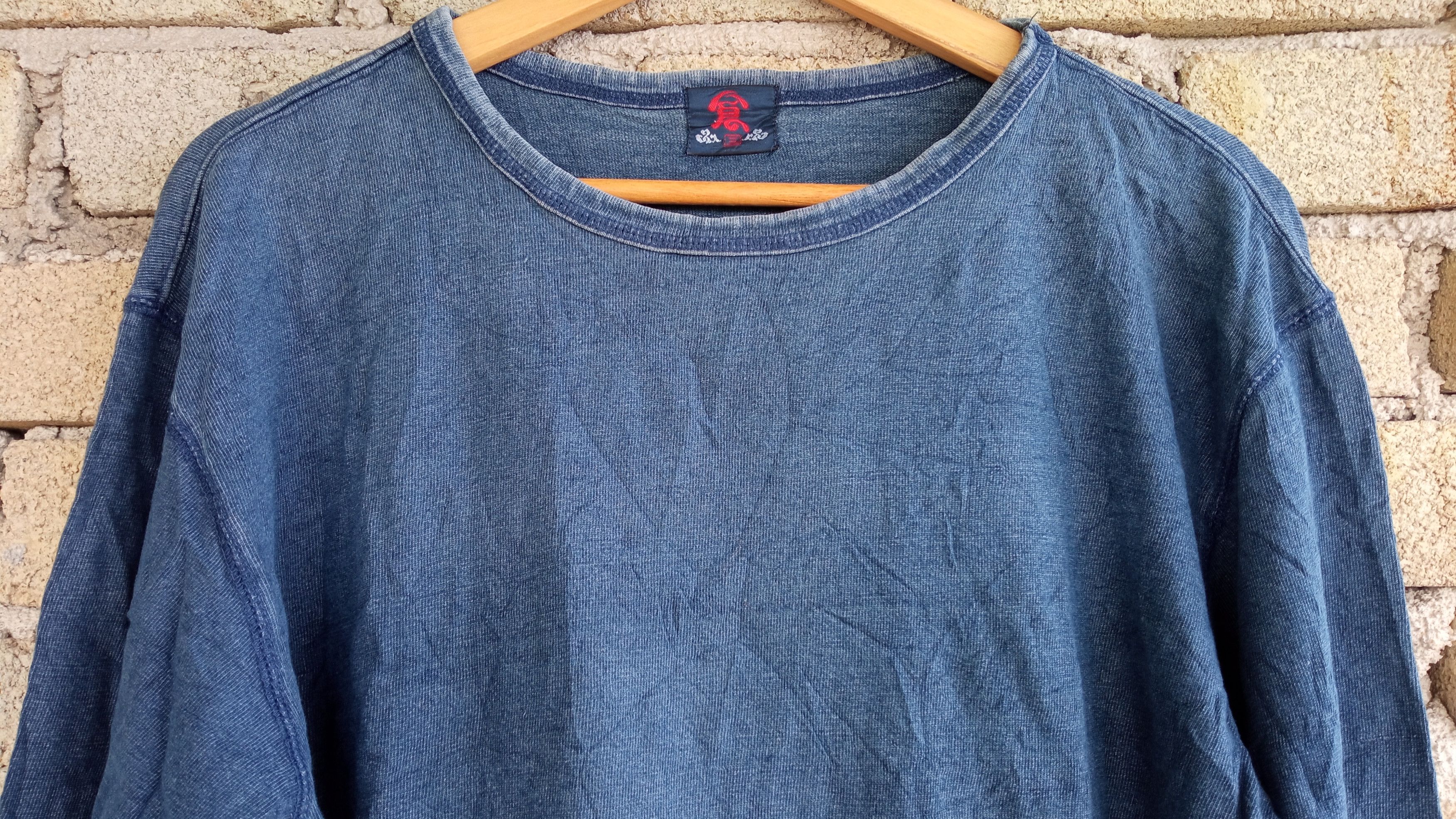 Eternal × Indigo × Japanese Brand 🔥🔥Eternal Indigo Blue Dye LS T-Shirt Size US M / EU 48-50 / 2 - 10 Thumbnail