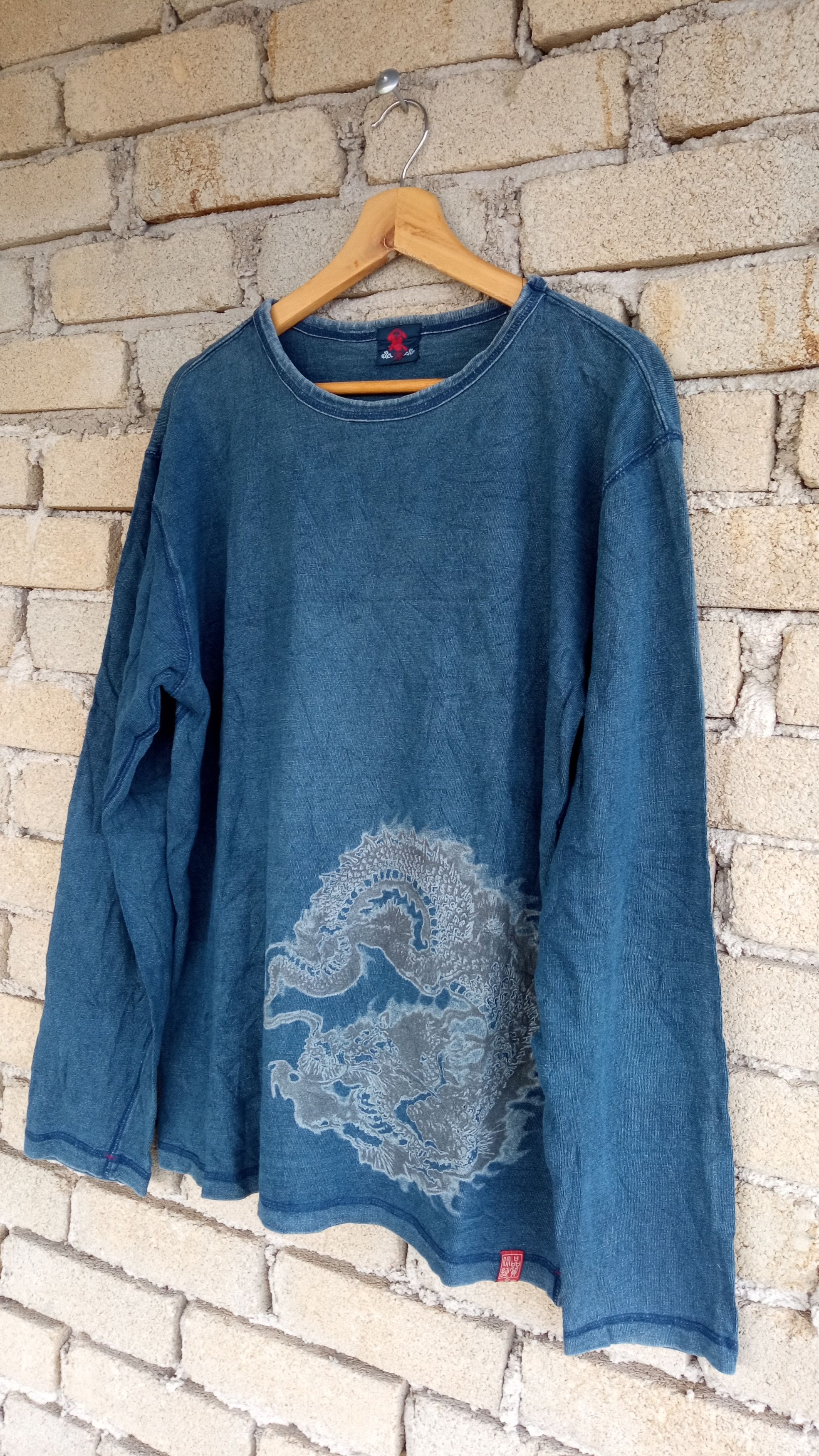Eternal × Indigo × Japanese Brand 🔥🔥Eternal Indigo Blue Dye LS T-Shirt Size US M / EU 48-50 / 2 - 3 Thumbnail