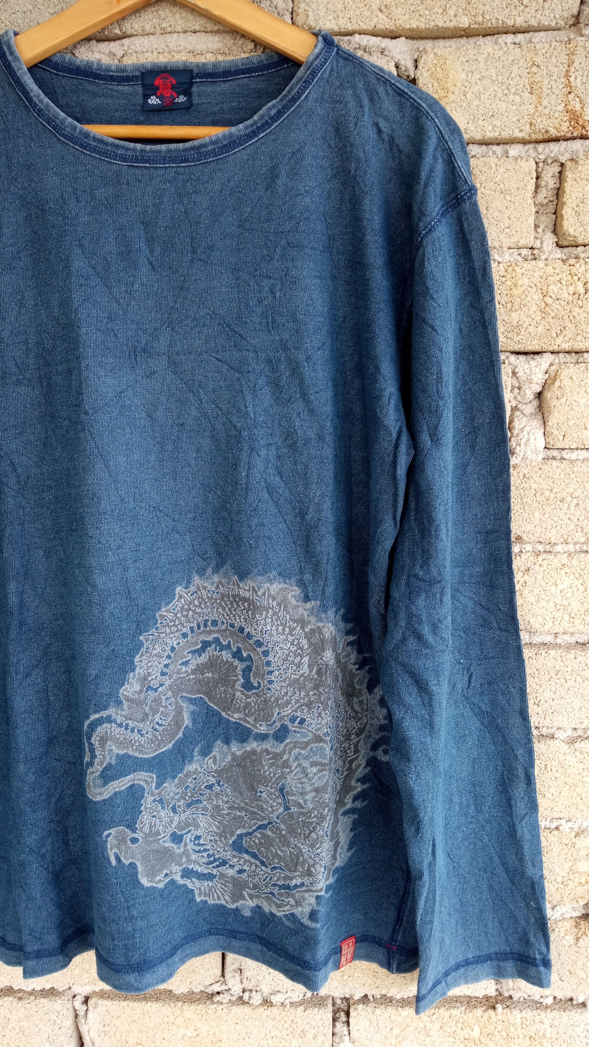 Eternal × Indigo × Japanese Brand 🔥🔥Eternal Indigo Blue Dye LS T-Shirt Size US M / EU 48-50 / 2 - 5 Thumbnail