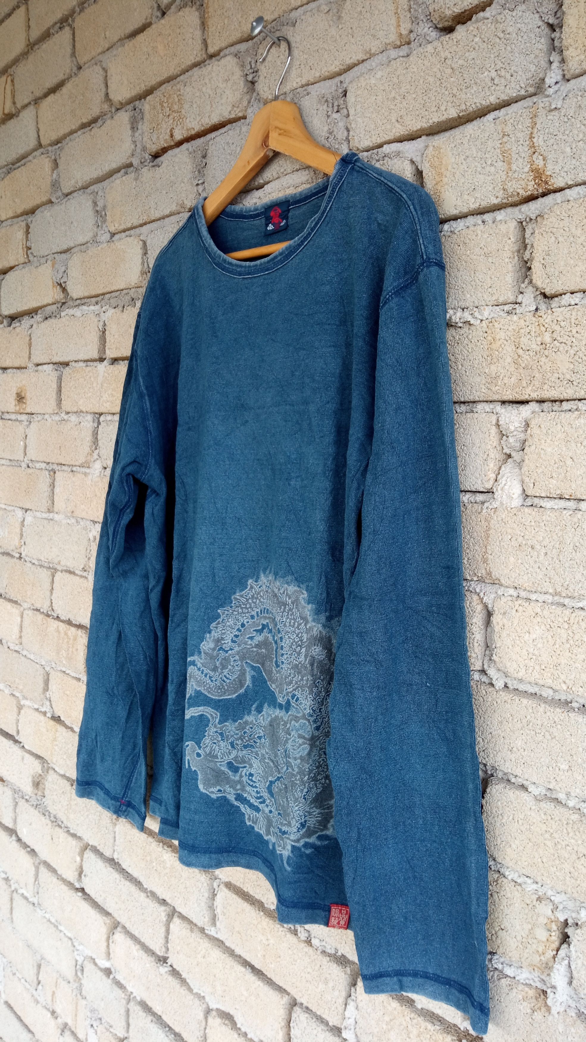 Eternal × Indigo × Japanese Brand 🔥🔥Eternal Indigo Blue Dye LS T-Shirt Size US M / EU 48-50 / 2 - 8 Thumbnail