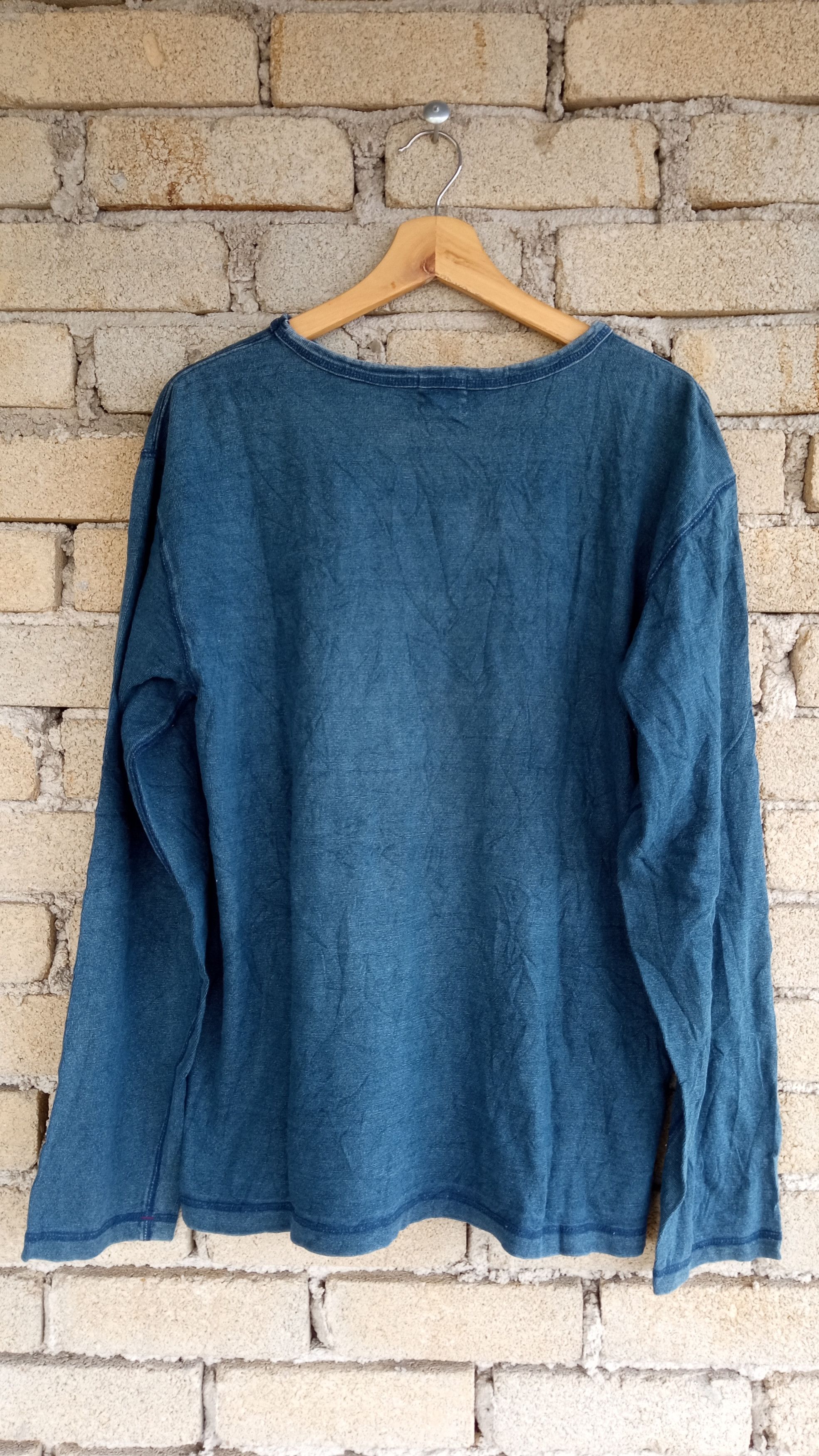 Eternal × Indigo × Japanese Brand 🔥🔥Eternal Indigo Blue Dye LS T-Shirt Size US M / EU 48-50 / 2 - 12 Thumbnail
